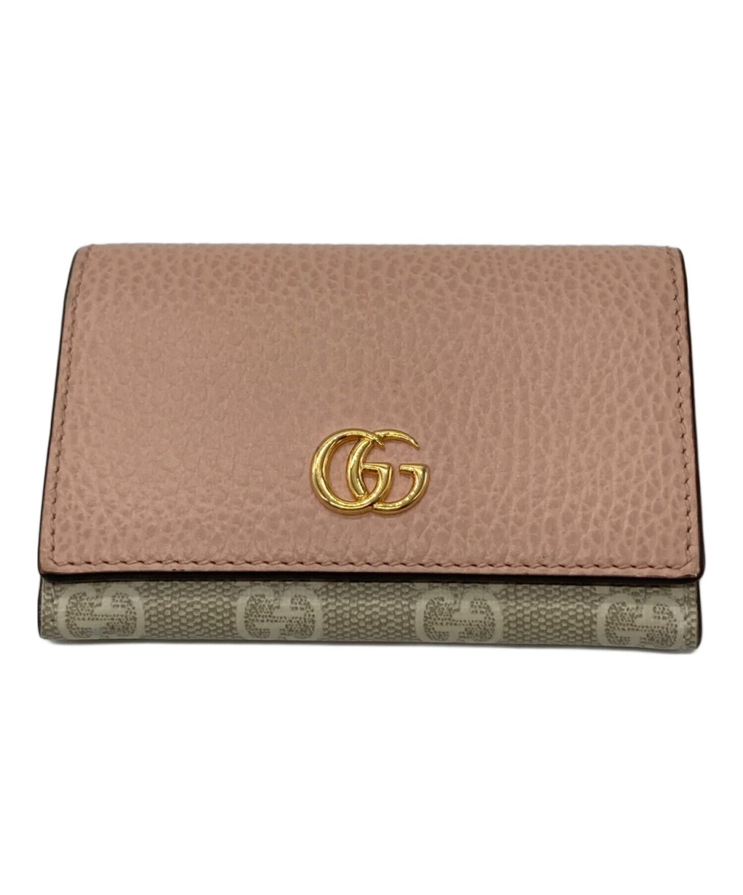 [Pre-owned] GUCCI Double G card case/739525/card holder/ 739525