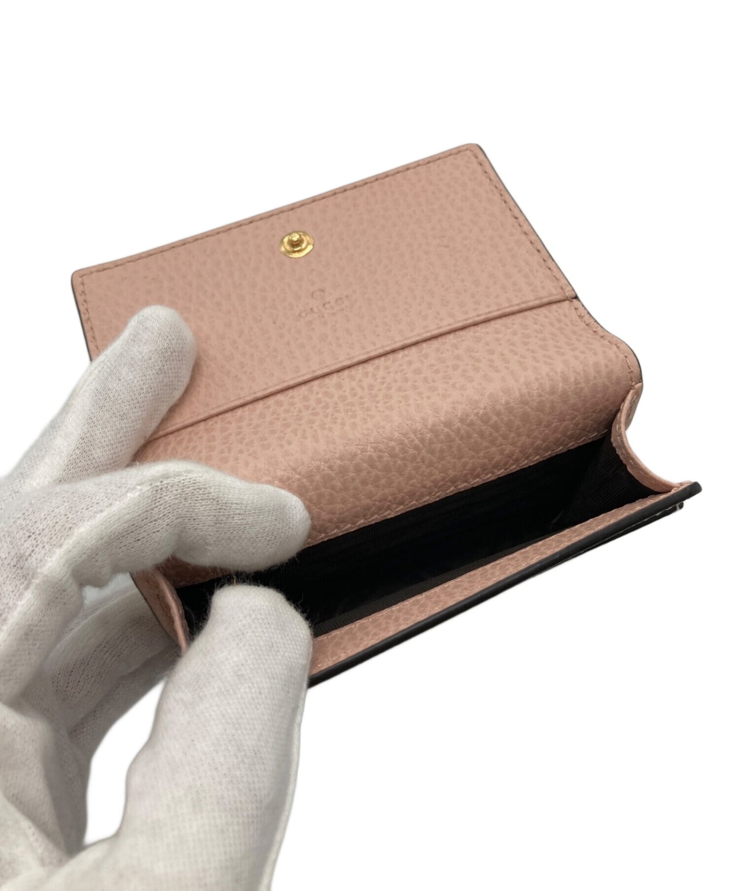 [Pre-owned] GUCCI Double G card case/739525/card holder/ 739525