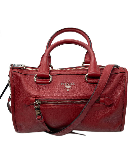[Pre-owned] PRADA 2WAY leather handbag/1BB022 1BB022