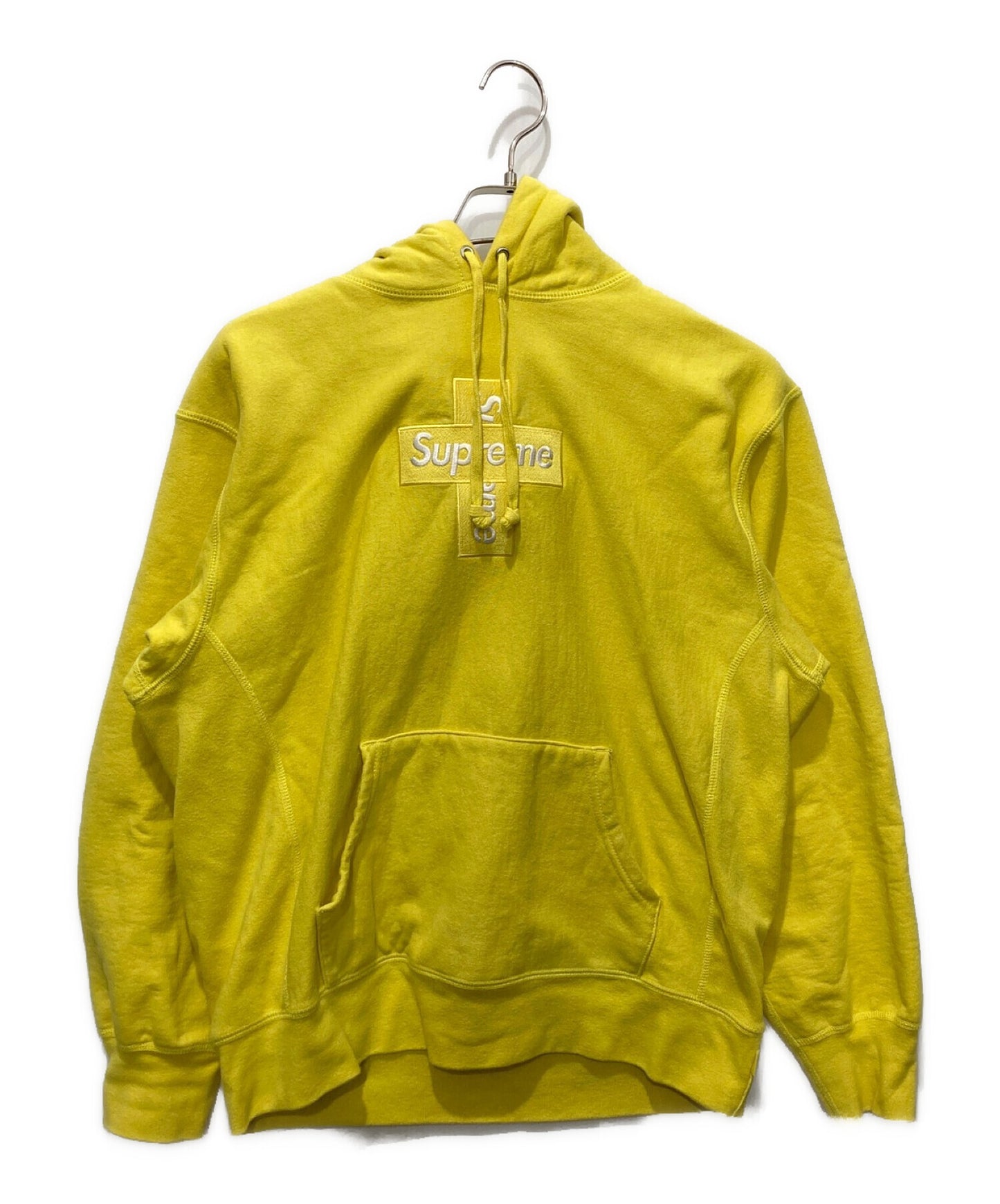 [Pre-owned] SUPREME Cross Box Logo Hooded Sweatshirt / Hoodie / Cross Box Logo