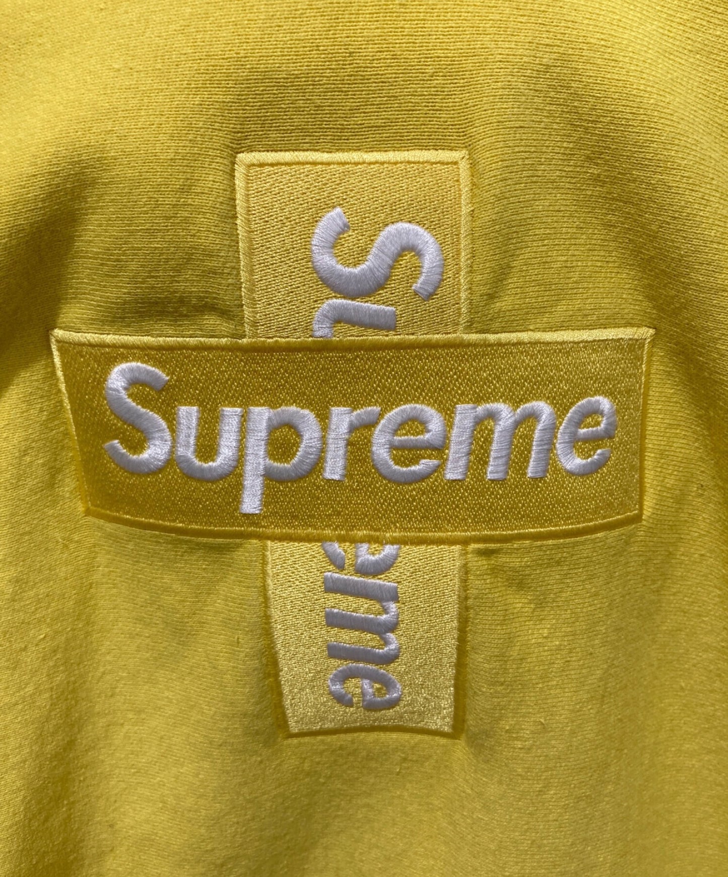 [Pre-owned] SUPREME Cross Box Logo Hooded Sweatshirt / Hoodie / Cross Box Logo