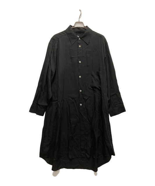 [Pre-owned] GROUND Y tencel jumbo shirt GV-B02-200