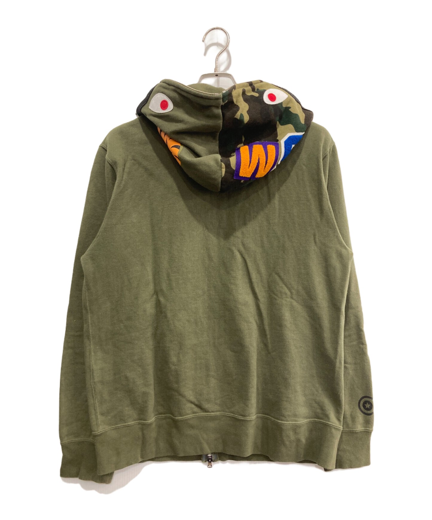 [Pre-owned] A BATHING APE Zip Shark Hoodie