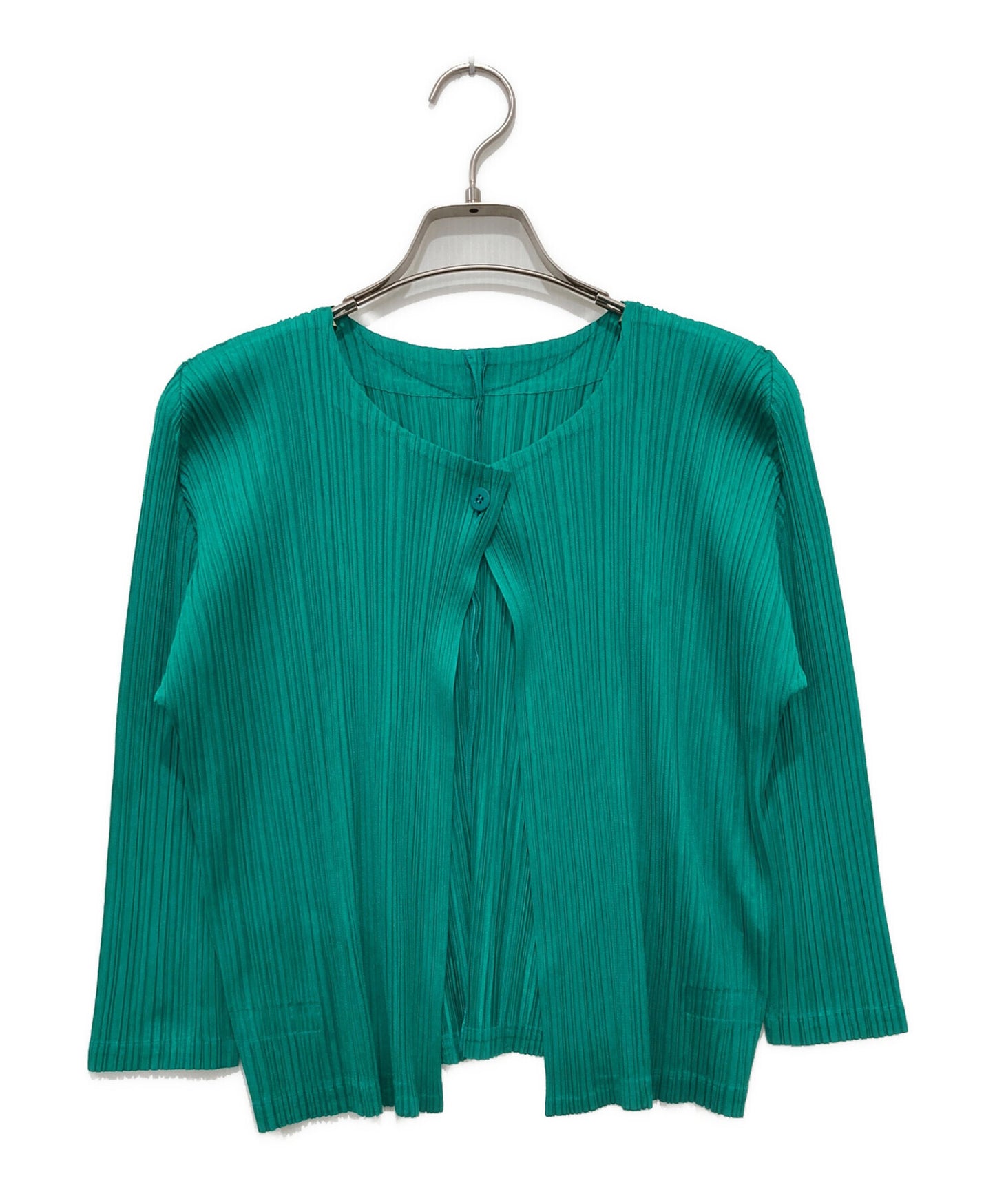 [Pre-owned] PLEATS PLEASE pleated cardigan PP51-J0206
