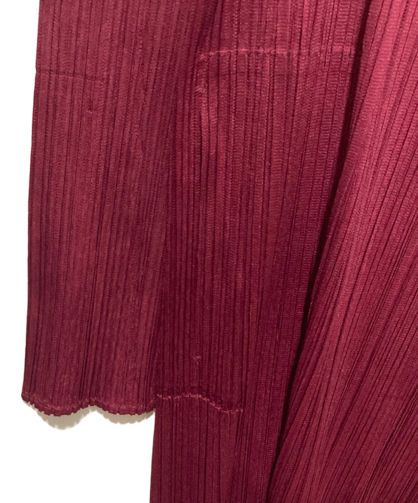 [Pre-owned] PLEATS PLEASE long cardigan PP43-JA222