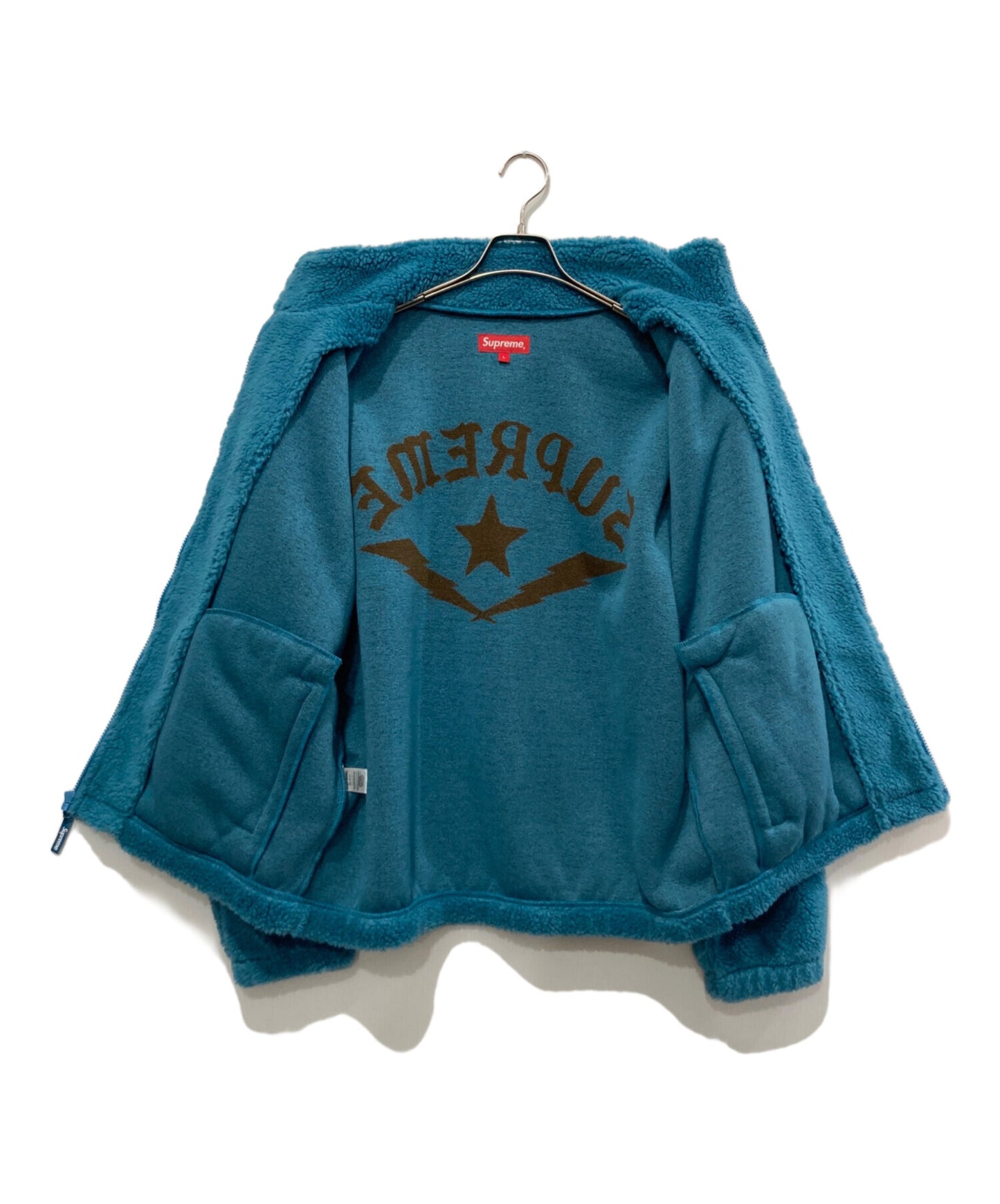 [Pre-owned] SUPREME Star Fleece Jacket/22SS