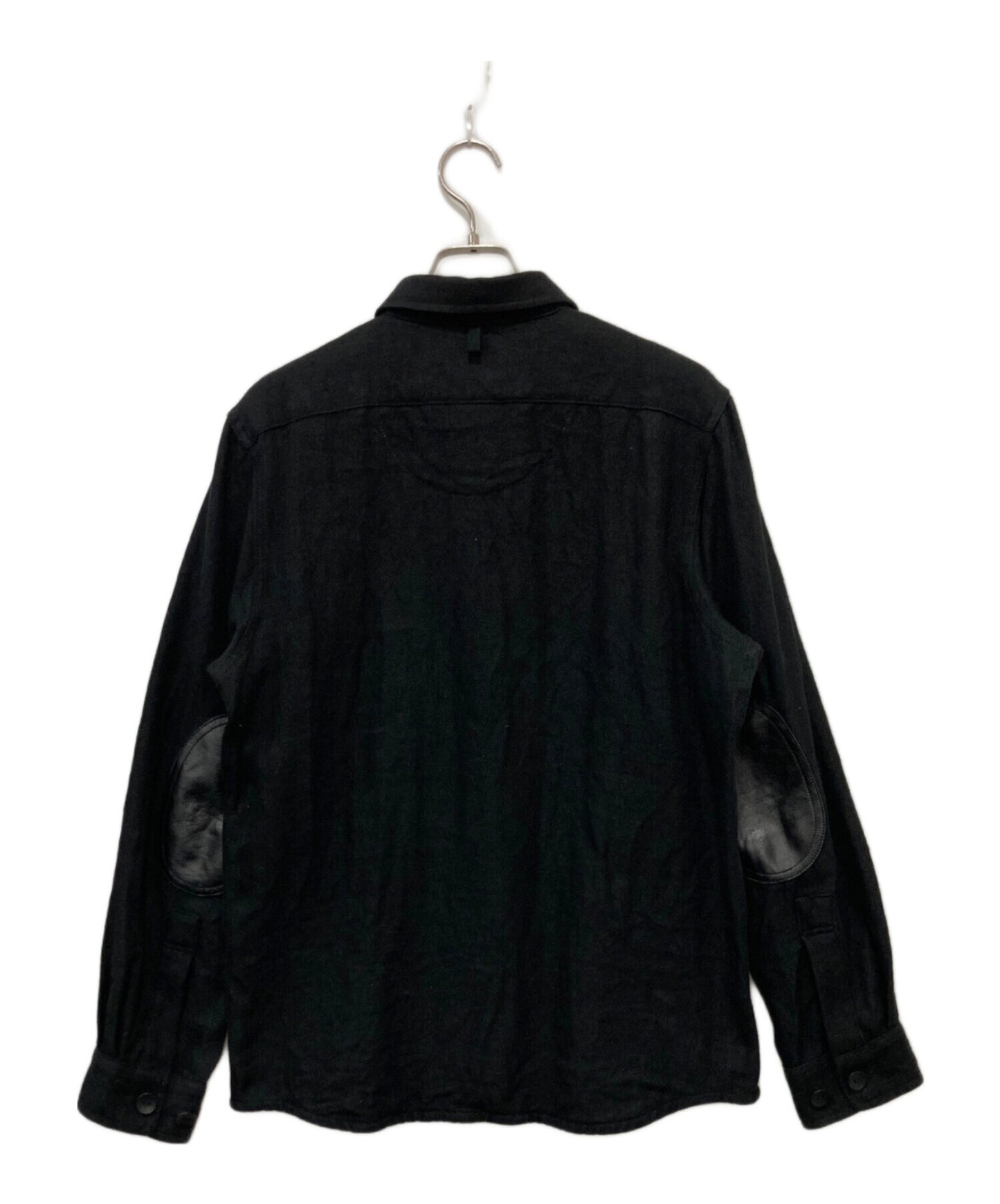 [Pre-owned] eYe COMME des GARCONS JUNYAWATANABE MAN Elbow patch wool shirt WF-B401