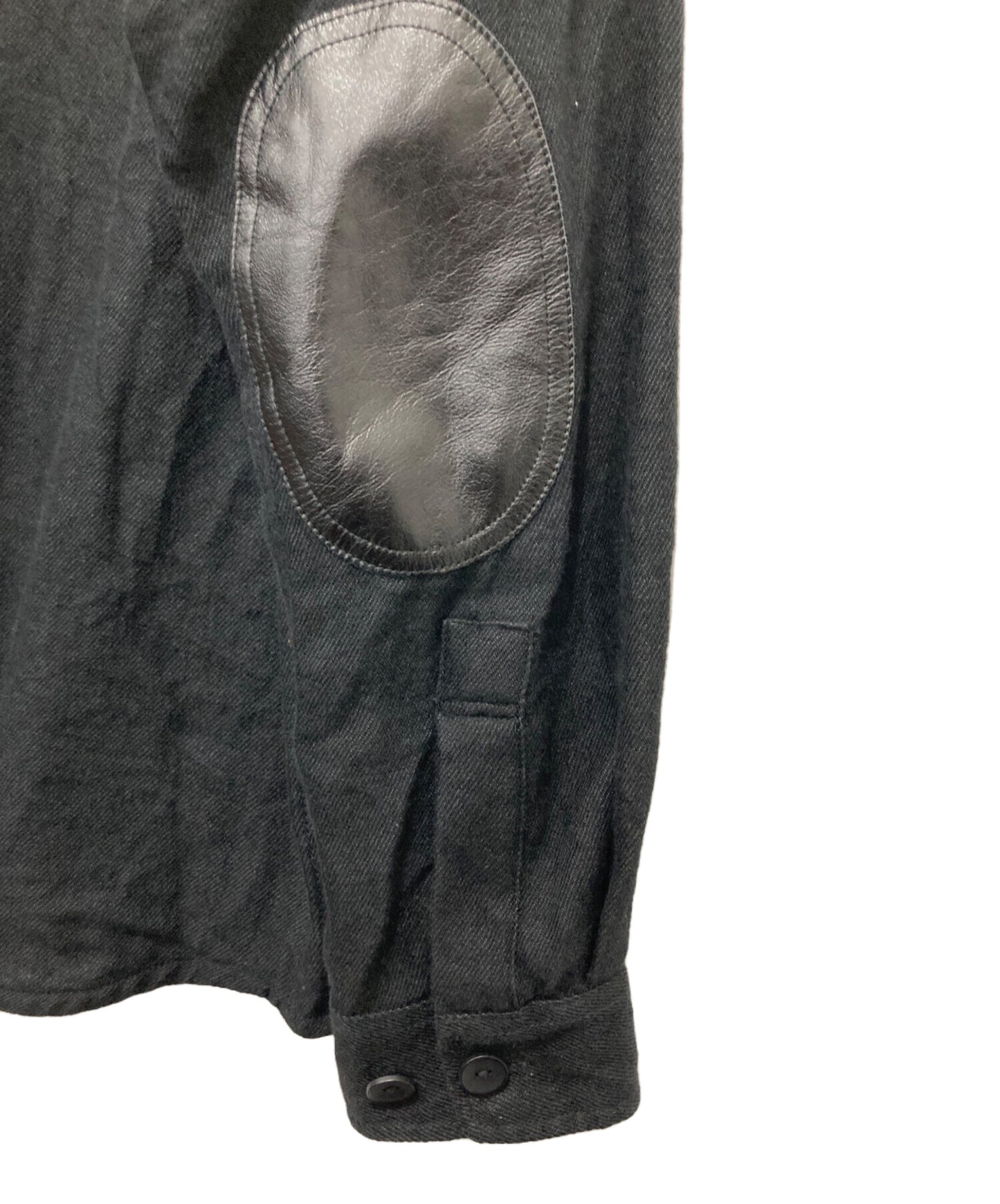 [Pre-owned] eYe COMME des GARCONS JUNYAWATANABE MAN Elbow patch wool shirt WF-B401