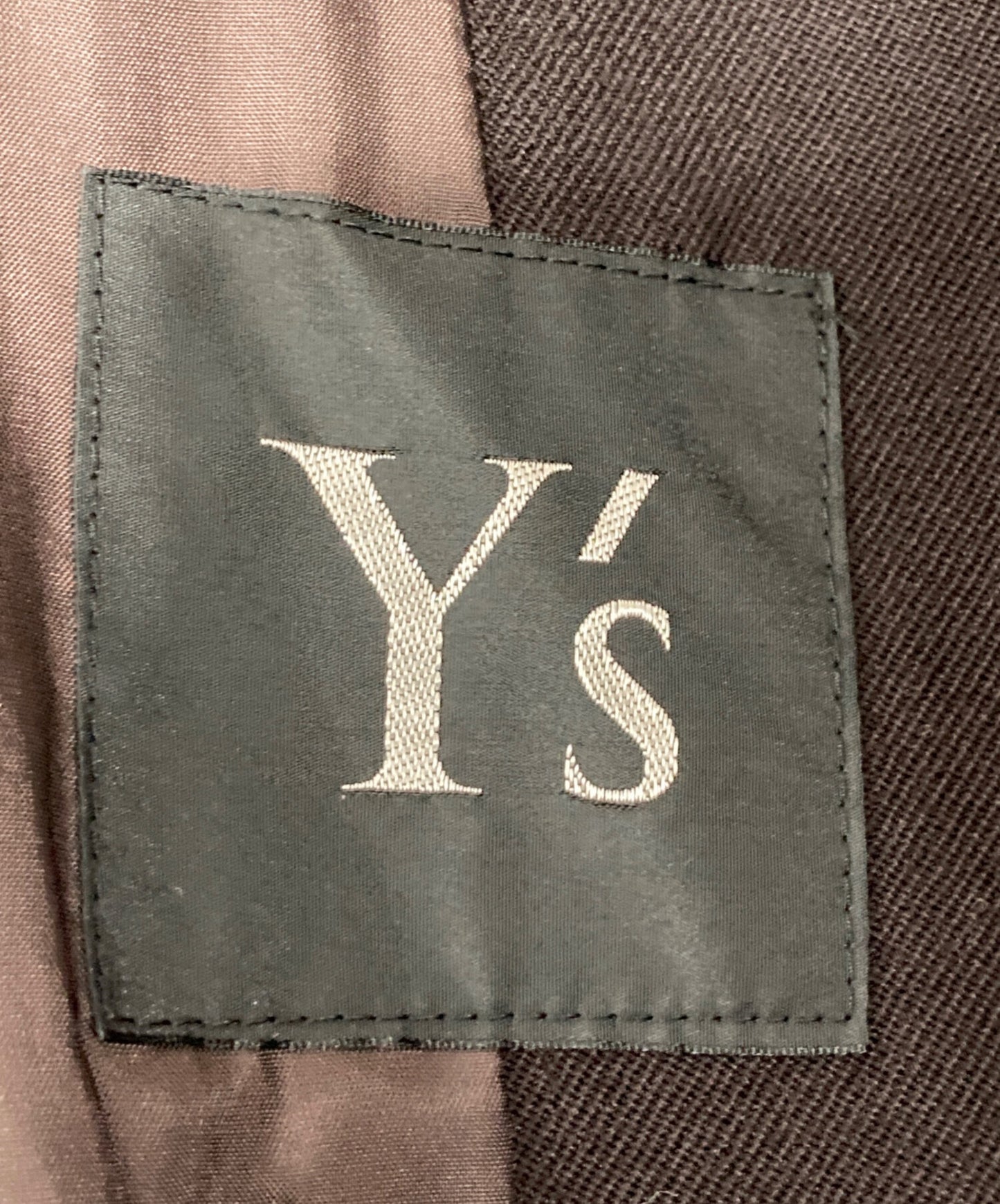 [Pre-owned] Y's Wool Gabardine Chester Coat YH-J12-104