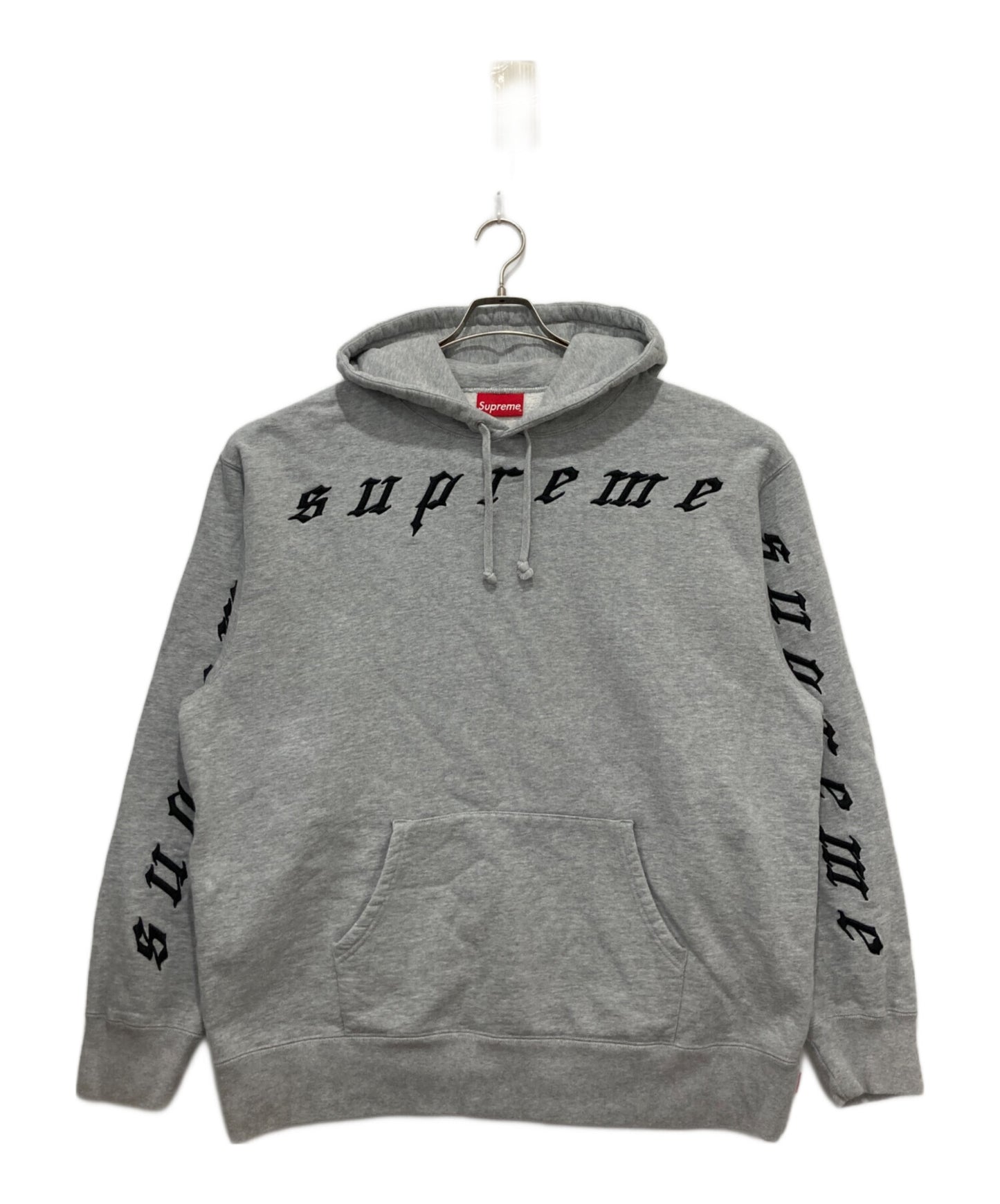 [Pre-owned] SUPREME Raised Embroidery Hooded Sweatshirt
