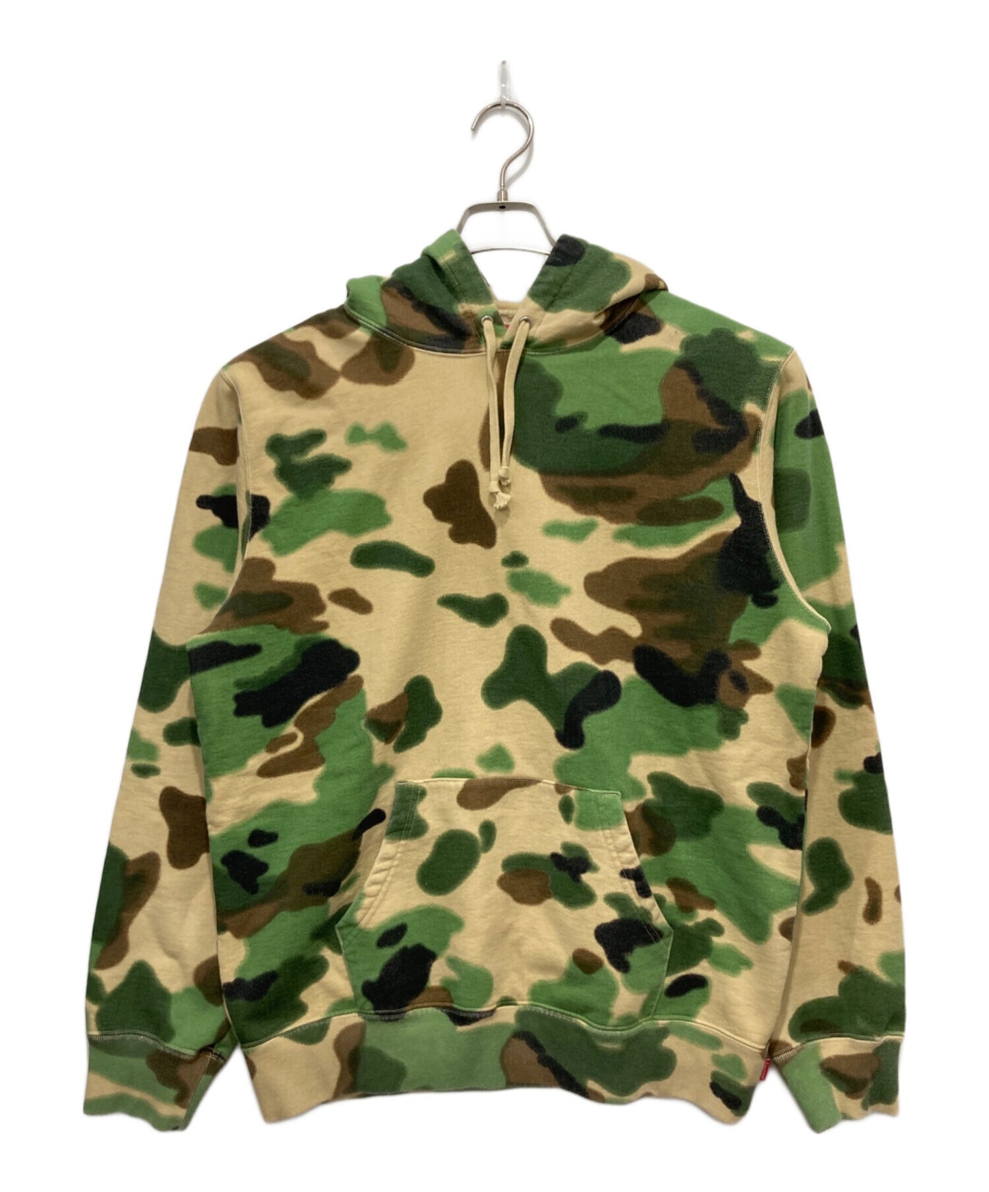 [Pre-owned] SUPREME Overdyed Hooded Sweatshirt Camo