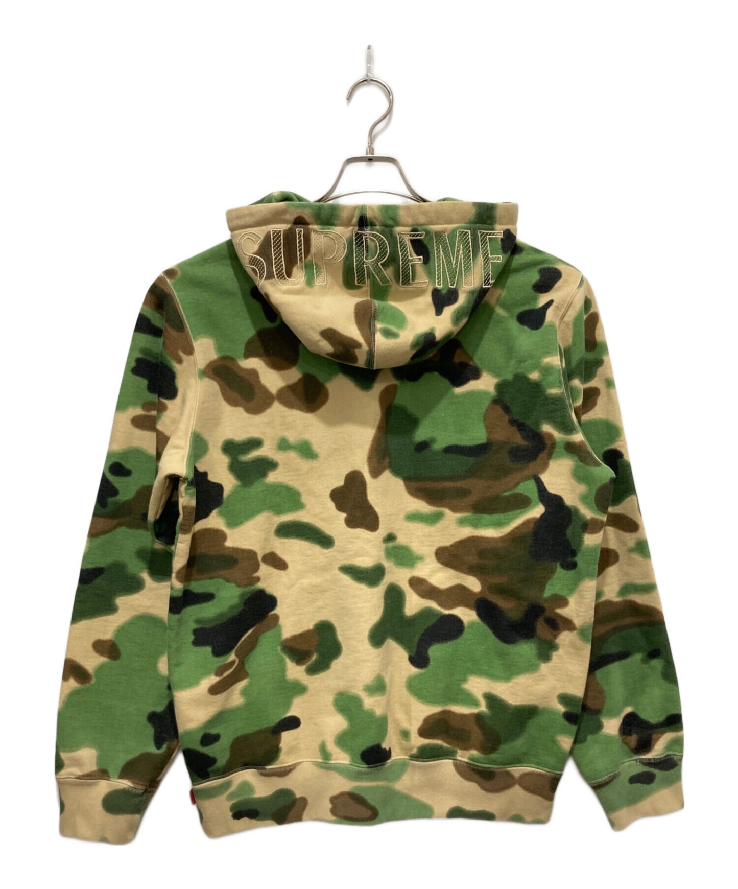 [Pre-owned] SUPREME Overdyed Hooded Sweatshirt Camo