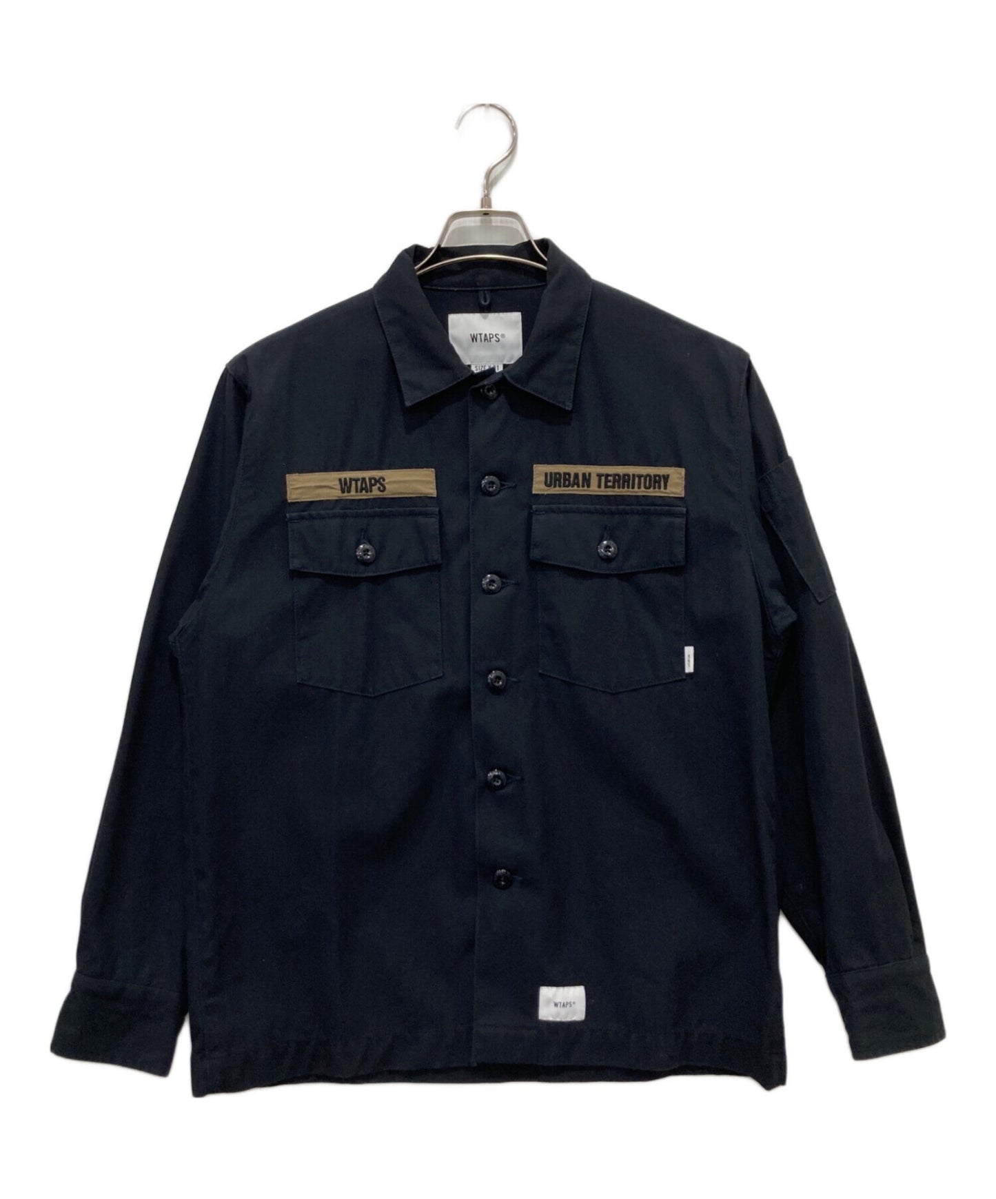 [Pre-owned] WTAPS BUDS LS SHIRT 211BRDT-SHM02