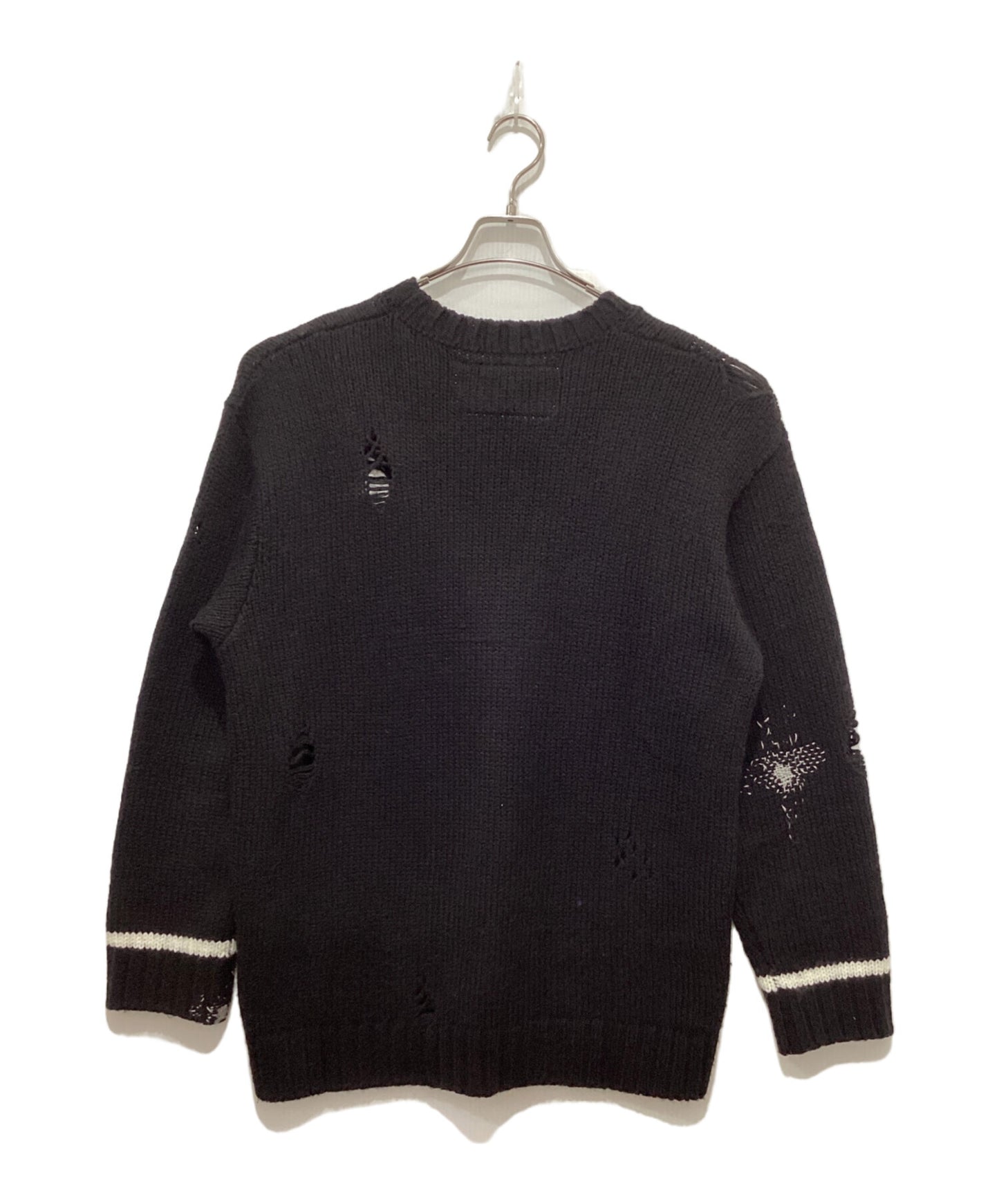 [Pre-owned] NEIGHBORHOOD SAVAGE CREWNECK SWEATER 252FUNH-KNM02