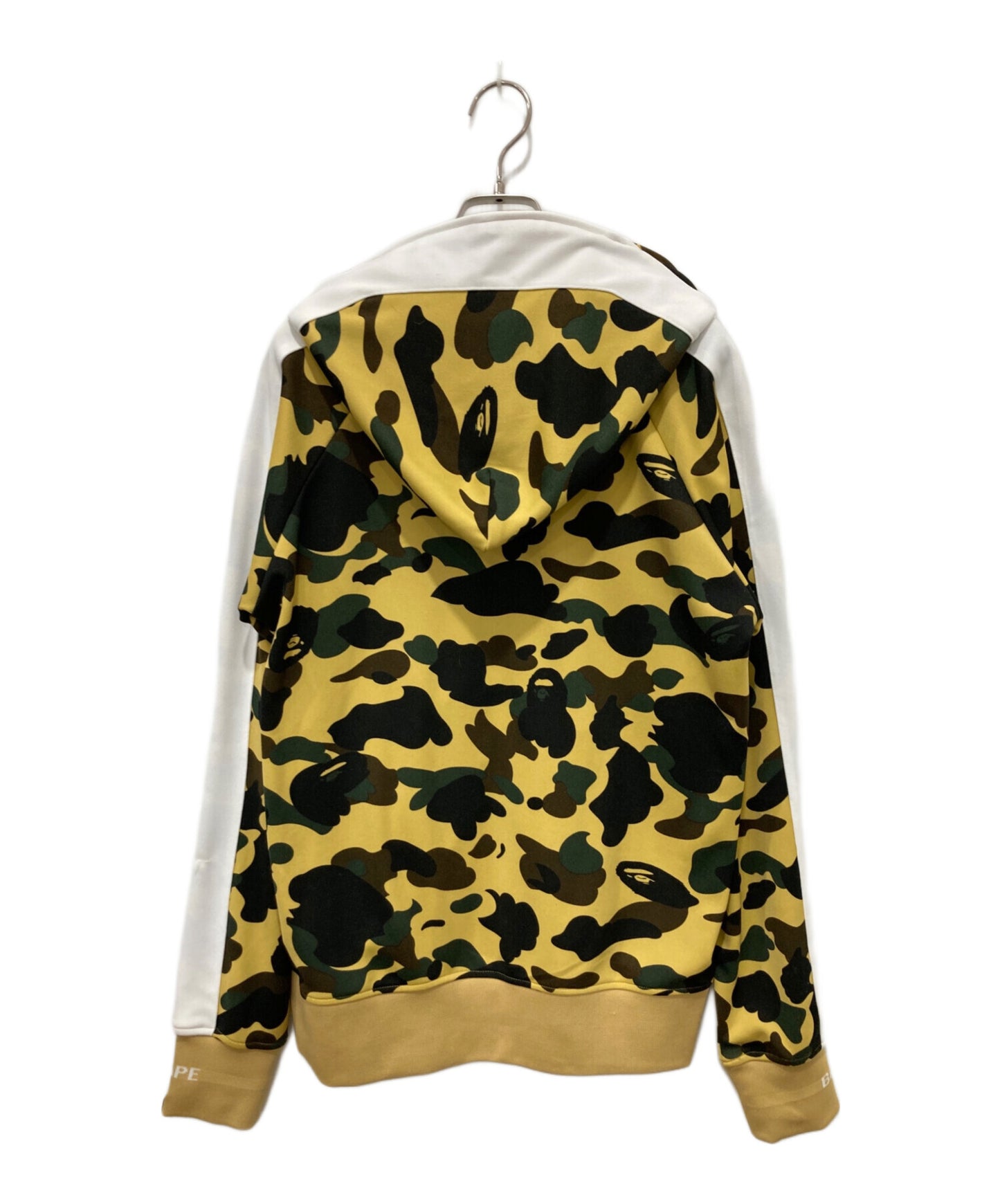 [Pre-owned] A BATHING APE 1st Camo Line Jersey Zip Hoodie 001zpe801002x