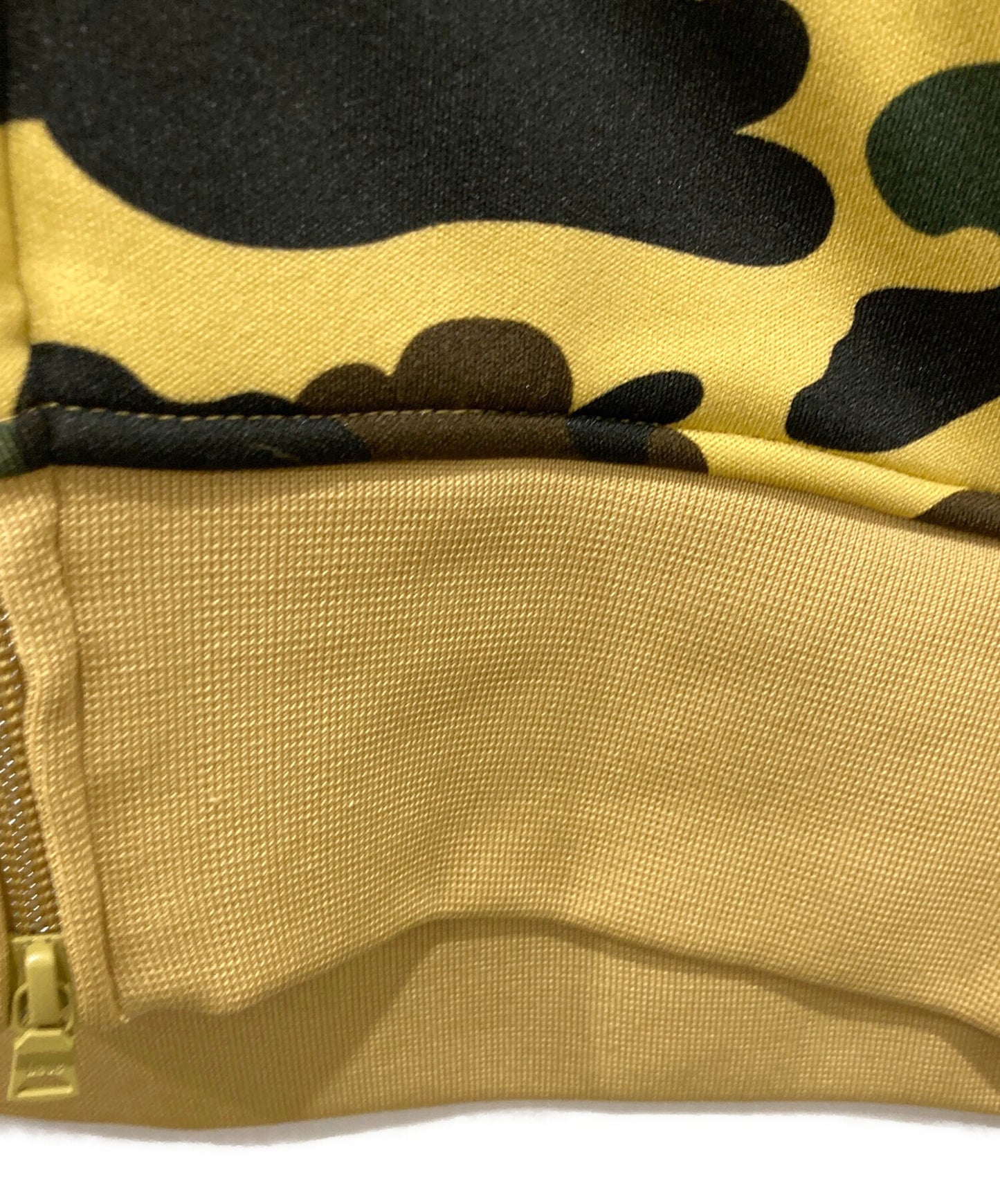 [Pre-owned] A BATHING APE 1st Camo Line Jersey Zip Hoodie 001zpe801002x