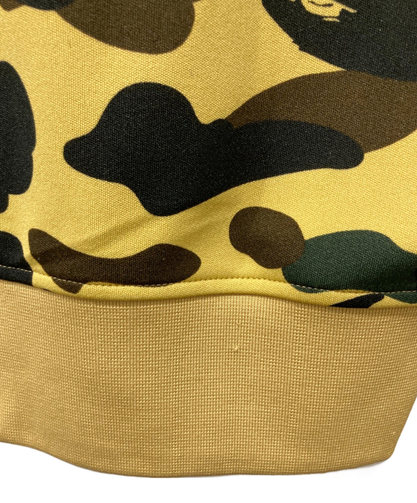 [Pre-owned] A BATHING APE 1st Camo Line Jersey Zip Hoodie 001zpe801002x