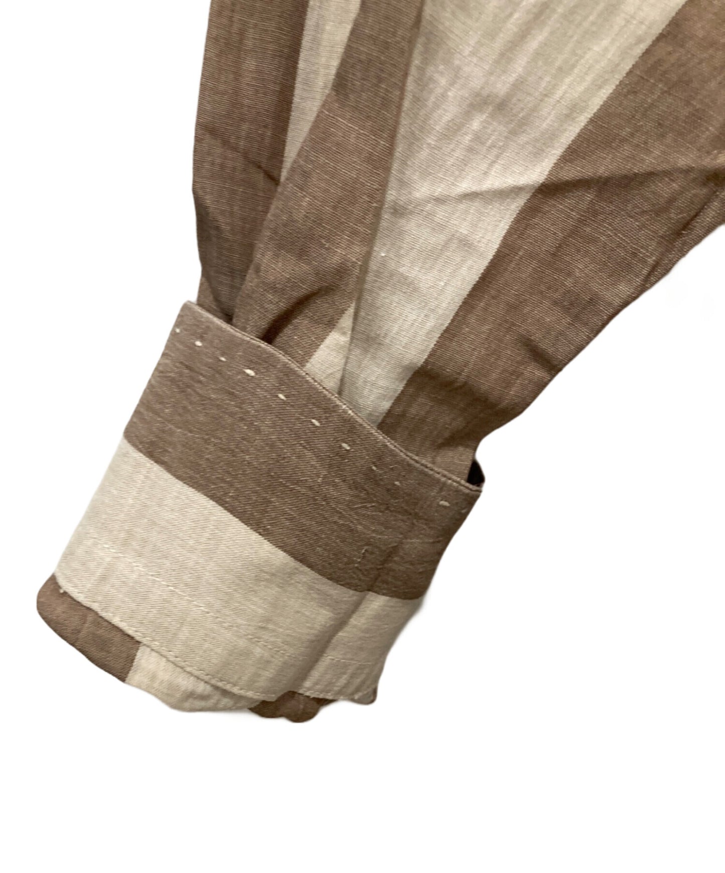 [Pre-owned] ISSEY MIYAKE MEN 80's long-sleeved striped shirt