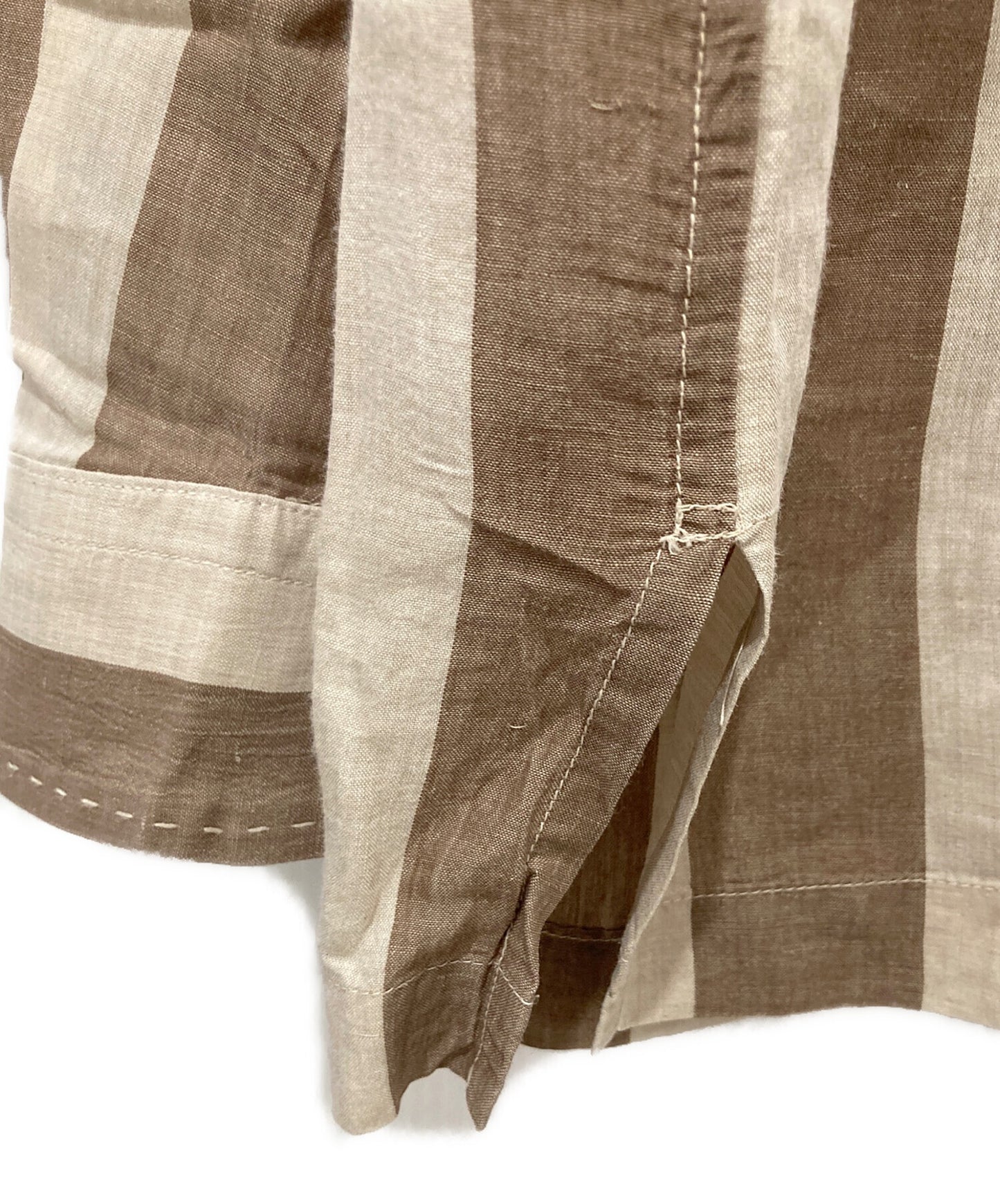 [Pre-owned] ISSEY MIYAKE MEN 80's long-sleeved striped shirt