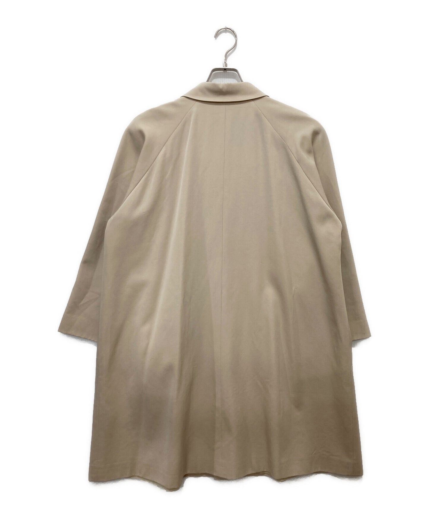 [Pre-owned] YOHJI YAMAMOTO Wool Gabardine Stand-Collar Coat MG030-213-02