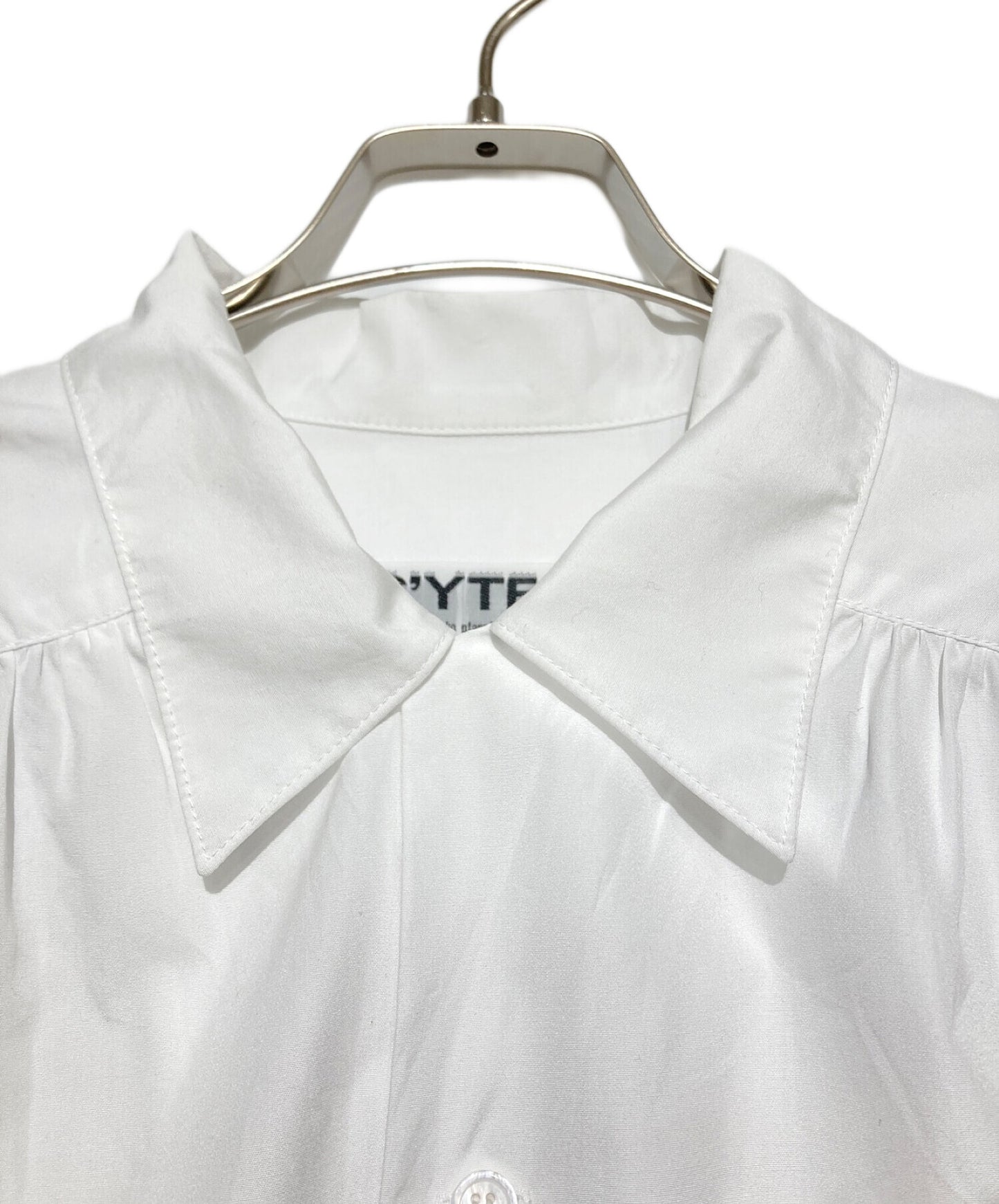 [Pre-owned] s'yte COTTON BROAD CLOTH DRAPED SHIRT UV-B05-080