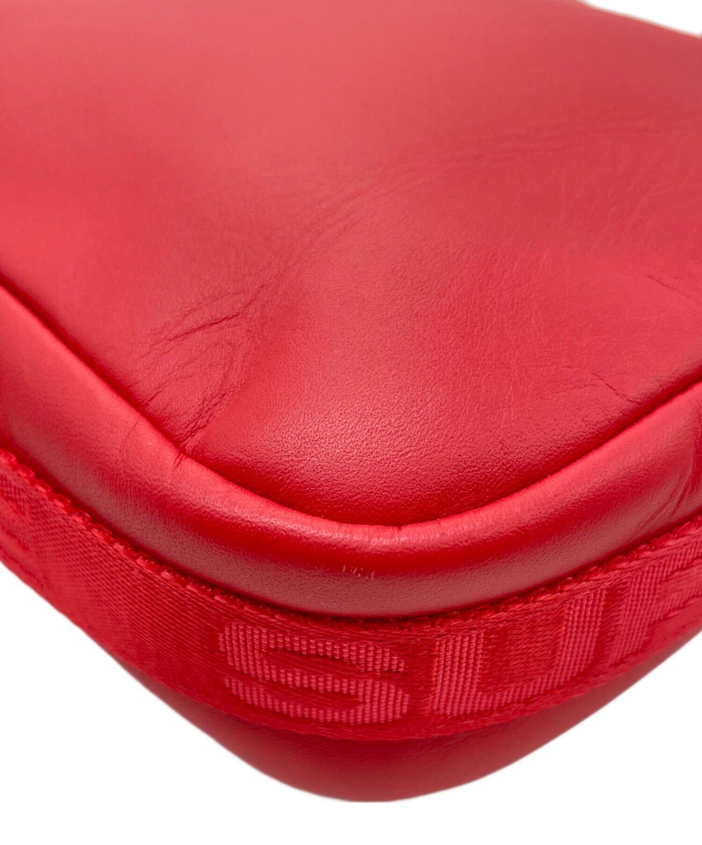 [Pre-owned] SUPREME 23AW Leather Shoulder Bag