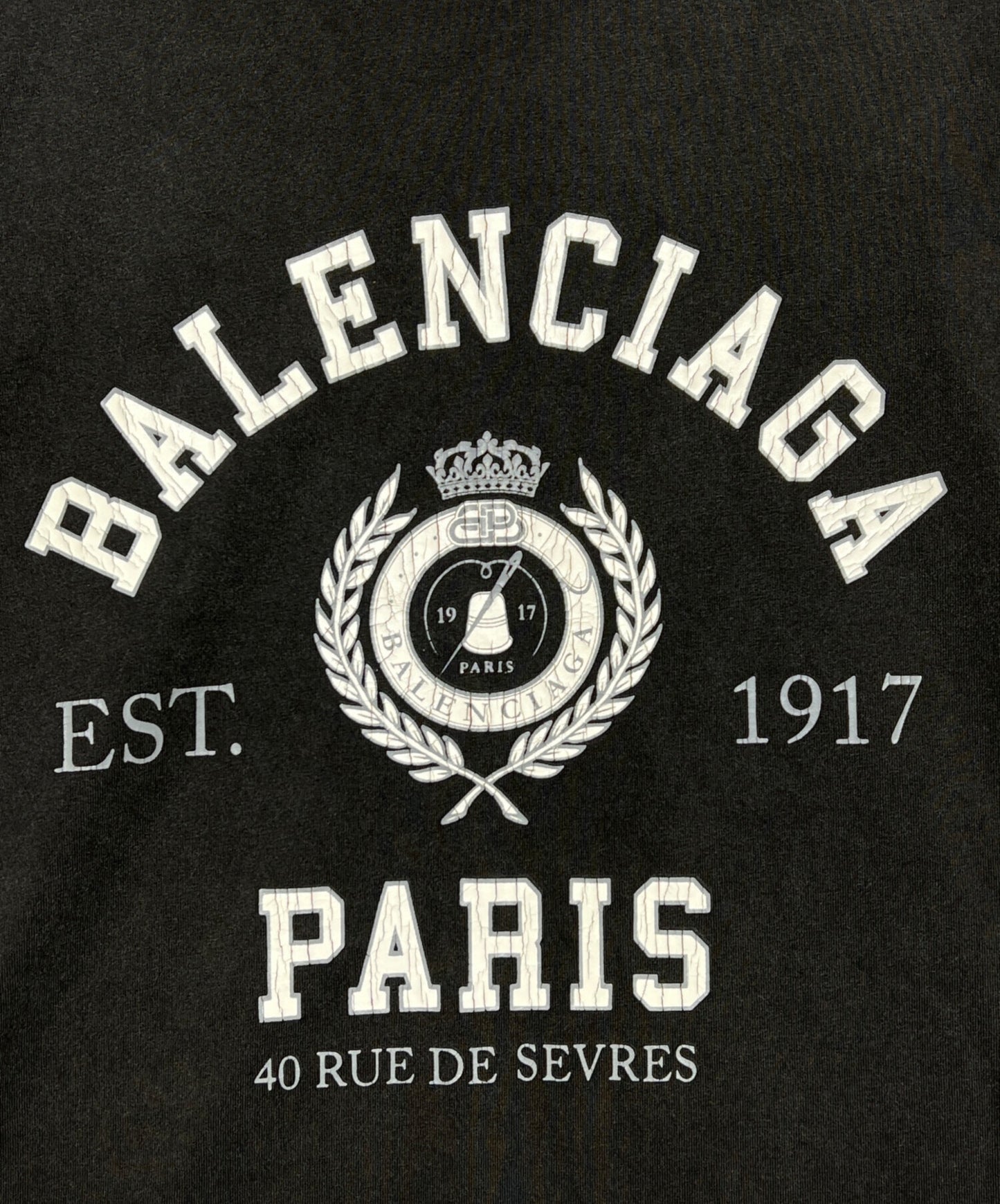 [Pre-owned] BALENCIAGA Vintage Logo T-Shirt 600583 TLV04