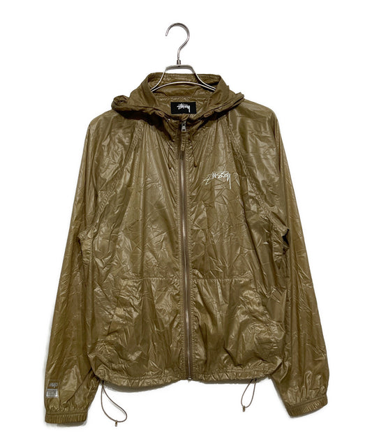 [Pre-owned] stussy Beach Shell Wrinkled Nylon Jacket 115746