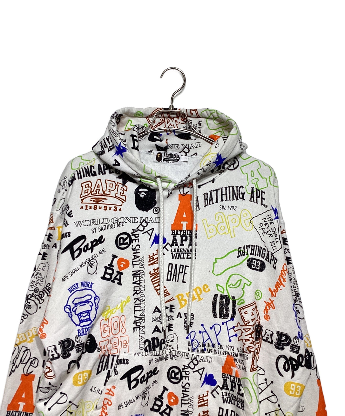 [Pre-owned] A BATHING APE pullover hoodie 001PPK301301M