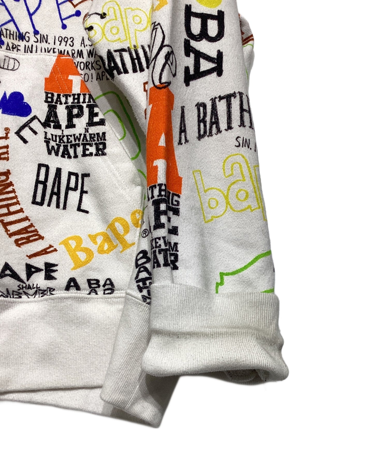 [Pre-owned] A BATHING APE pullover hoodie 001PPK301301M