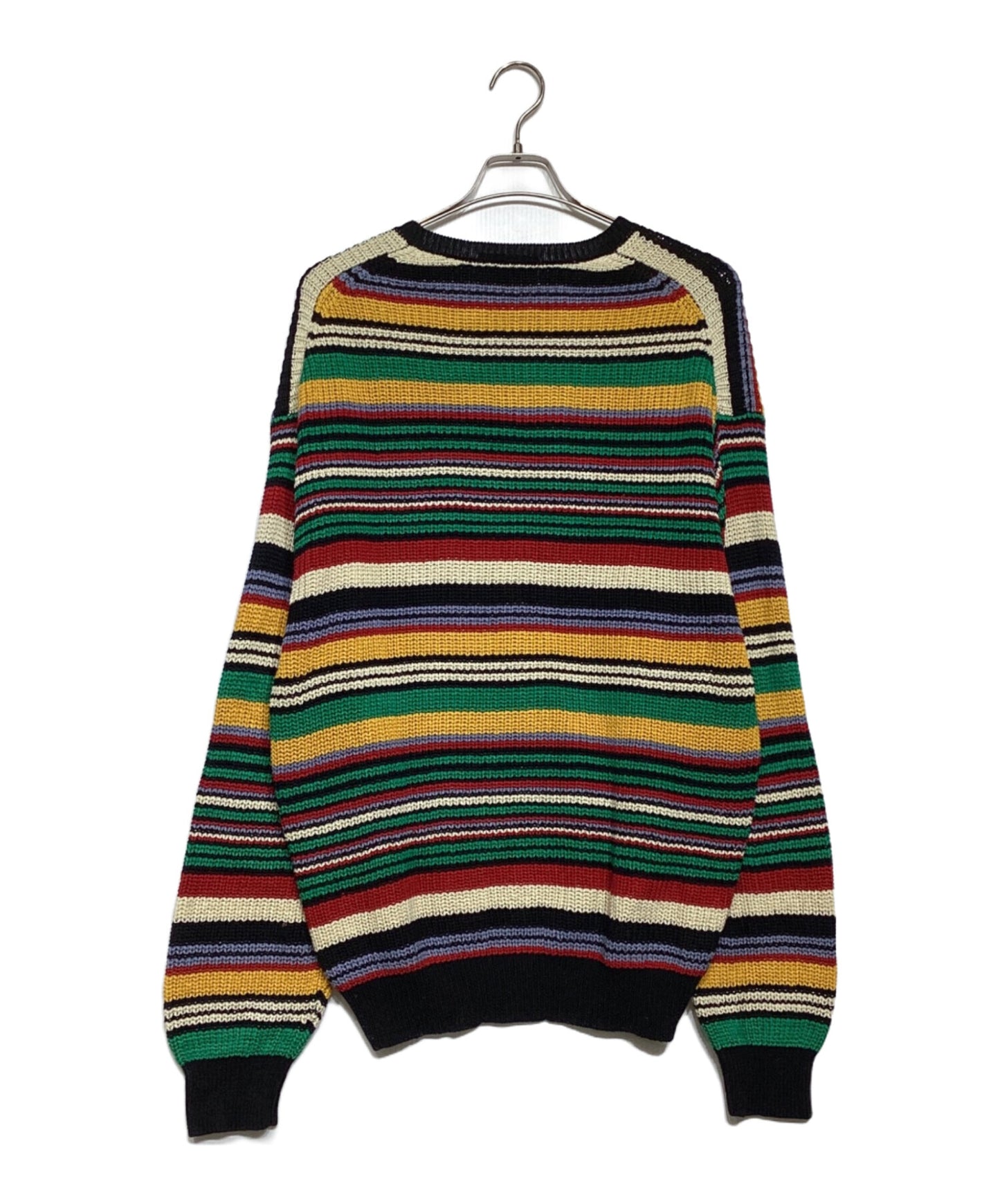 [Pre-owned] SUPREME Small Box Ribbed Sweater "Multi