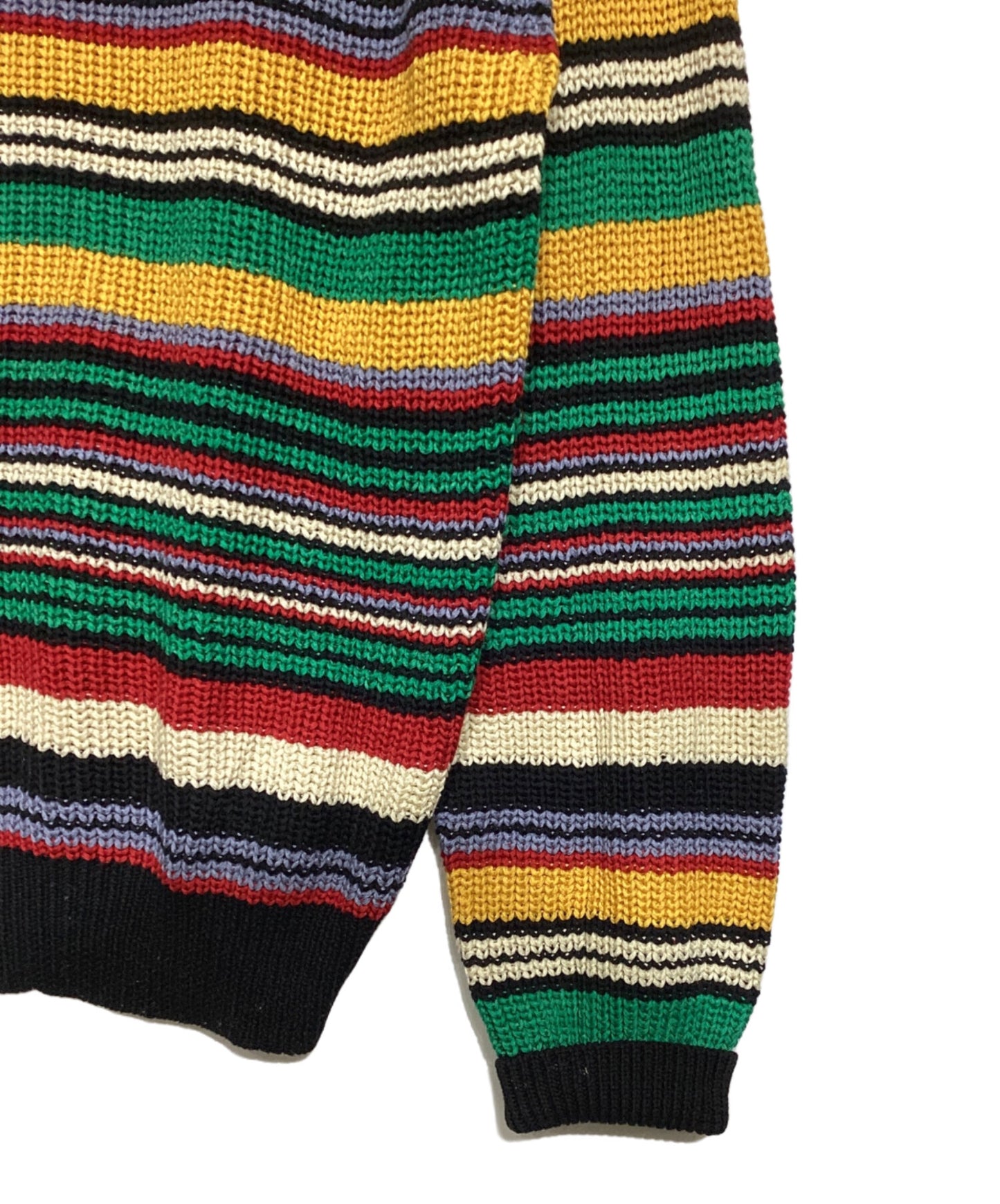 [Pre-owned] SUPREME Small Box Ribbed Sweater "Multi