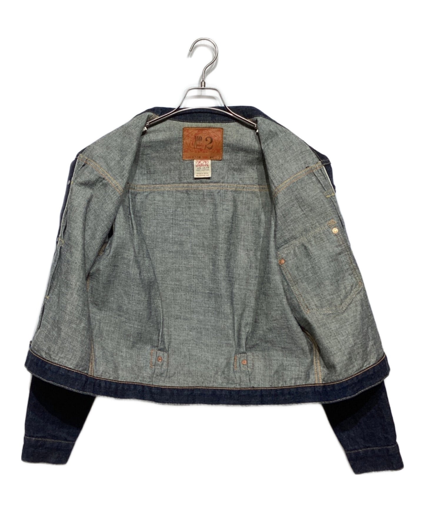 [Pre-owned] EVISU Daikoku Gull 1st type denim jacket No2 1506