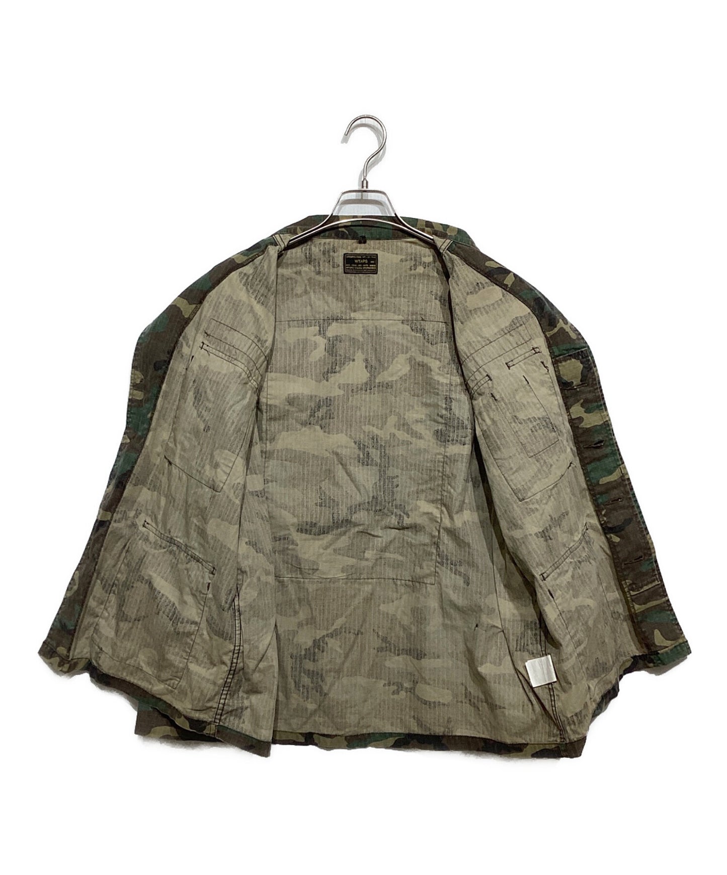 [Pre-owned] WTAPS JUNGLE LS SHIRT 172GWAPD-SHM01S