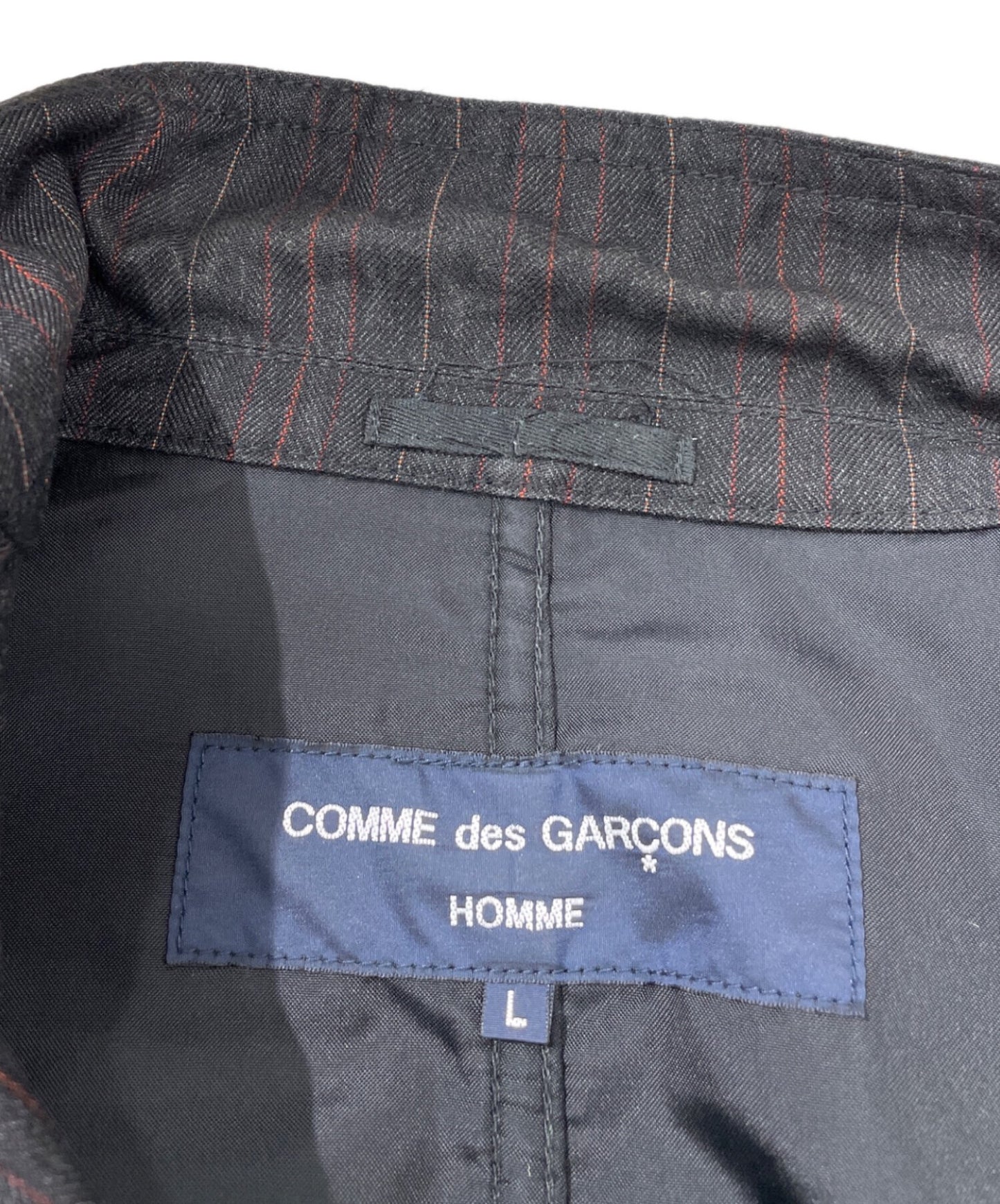 [Pre-owned] COMME des GARCONS HOMME Striped Tailored Jacket HP-J003