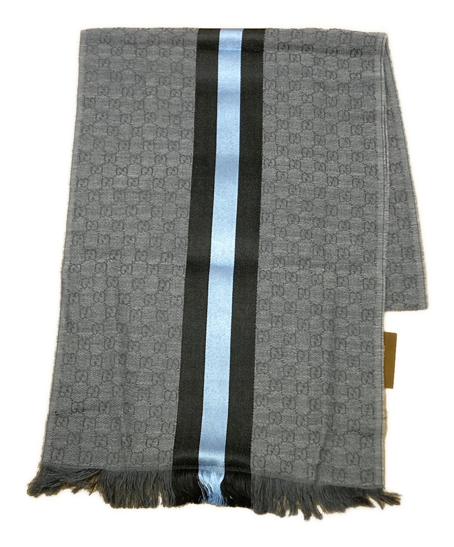 [Pre-owned] GUCCI GG Pattern Sherry Line Stole 147351