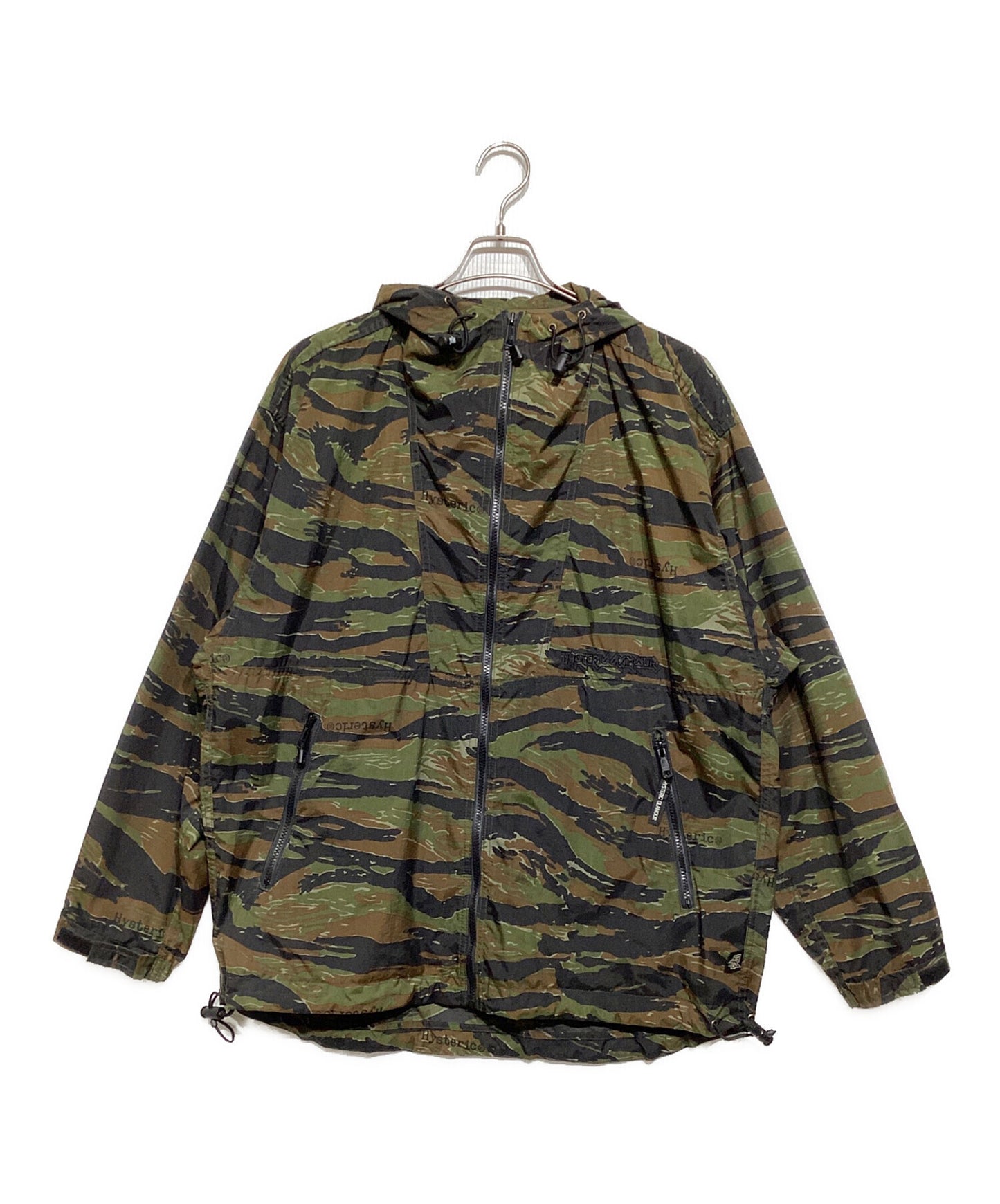 [Pre-owned] Hysteric Glamour Chamofla Nylon Hoodie 2AB-4338