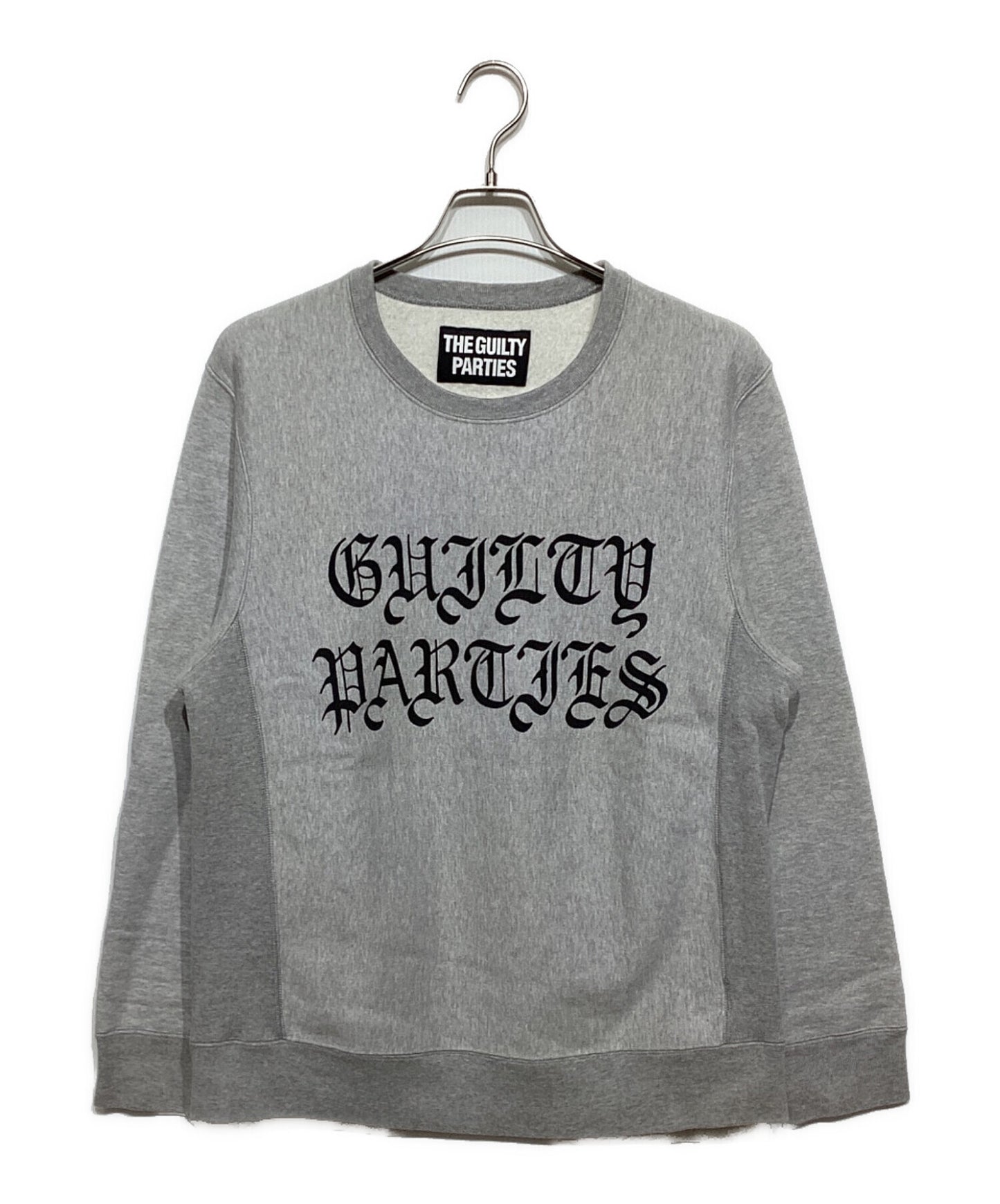 [Pre-owned] WACKO MARIA WASHED HEAVY WEIGHT CREW NECK SWEAT SHIRT