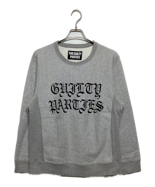 [Pre-owned] WACKO MARIA WASHED HEAVY WEIGHT CREW NECK SWEAT SHIRT