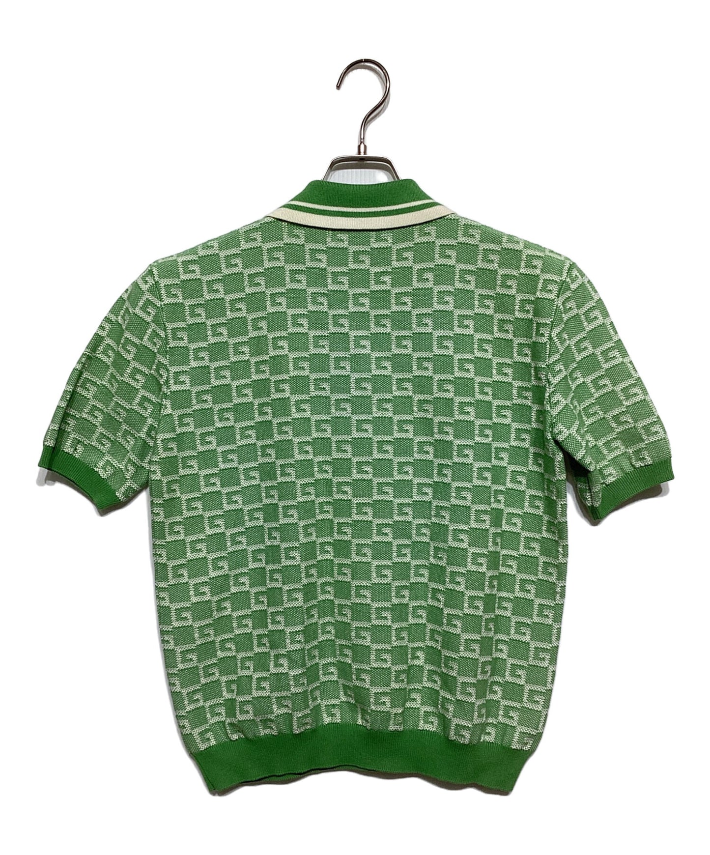 [Pre-owned] GUCCI knit polo shirt 715055 XKCR0