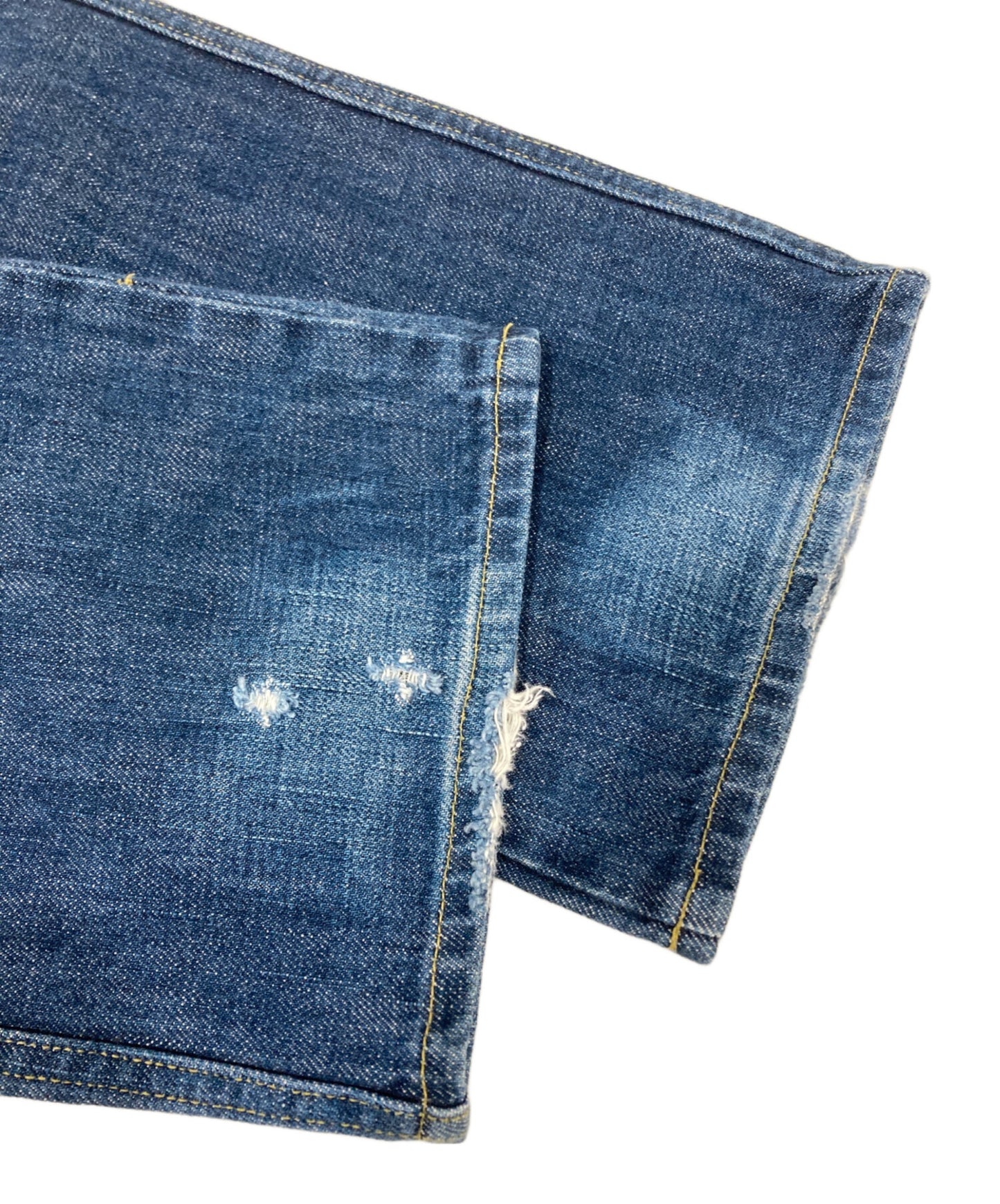 [Pre-owned] UNDERCOVER Damaged denim cargo pants S313 S313