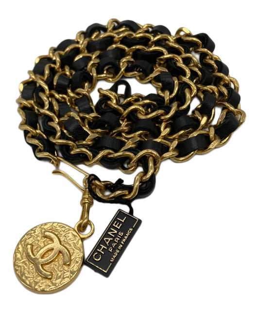 [Pre-owned] CHANEL Coco Mark Chain Belt