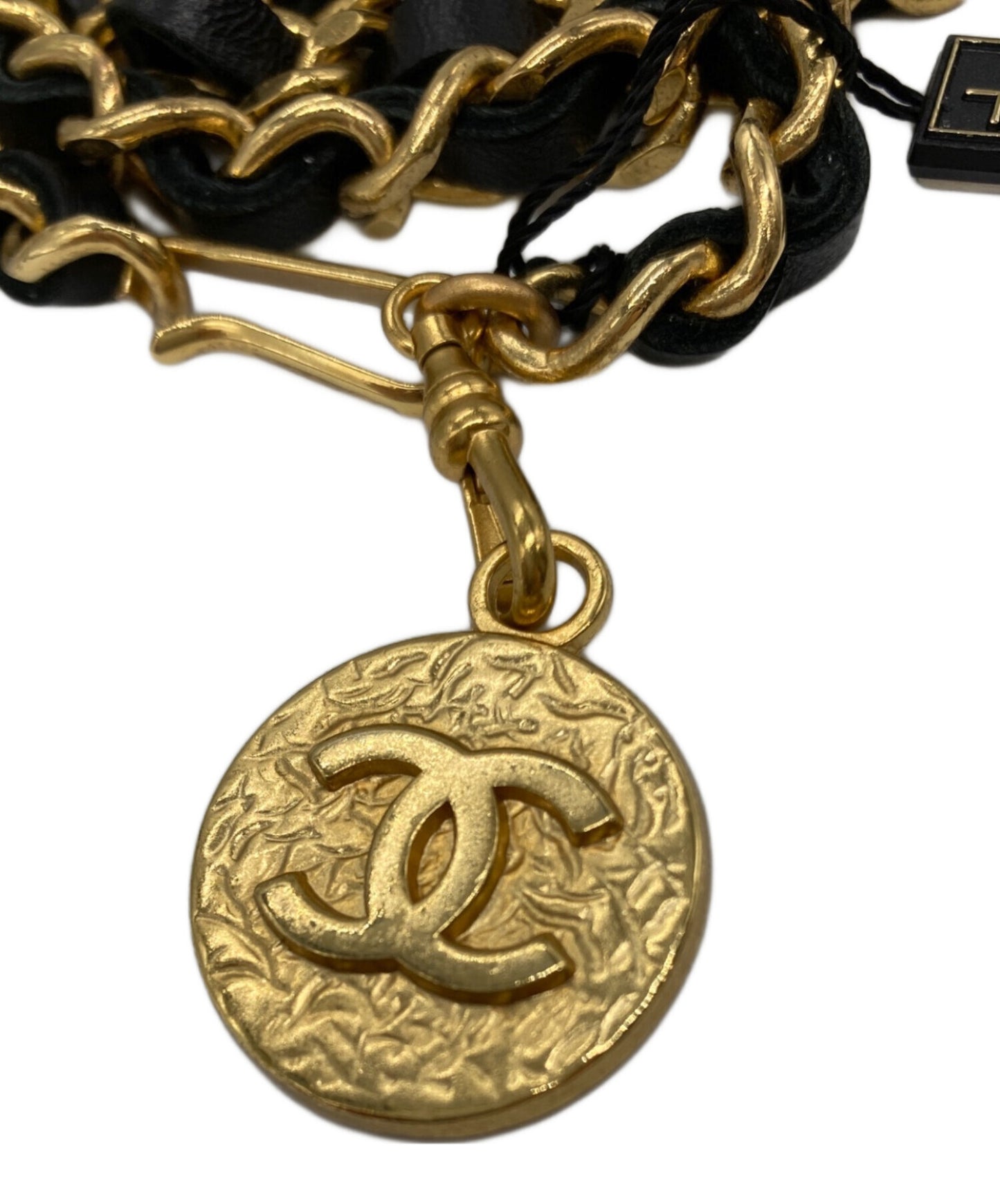 [Pre-owned] CHANEL Coco Mark Chain Belt