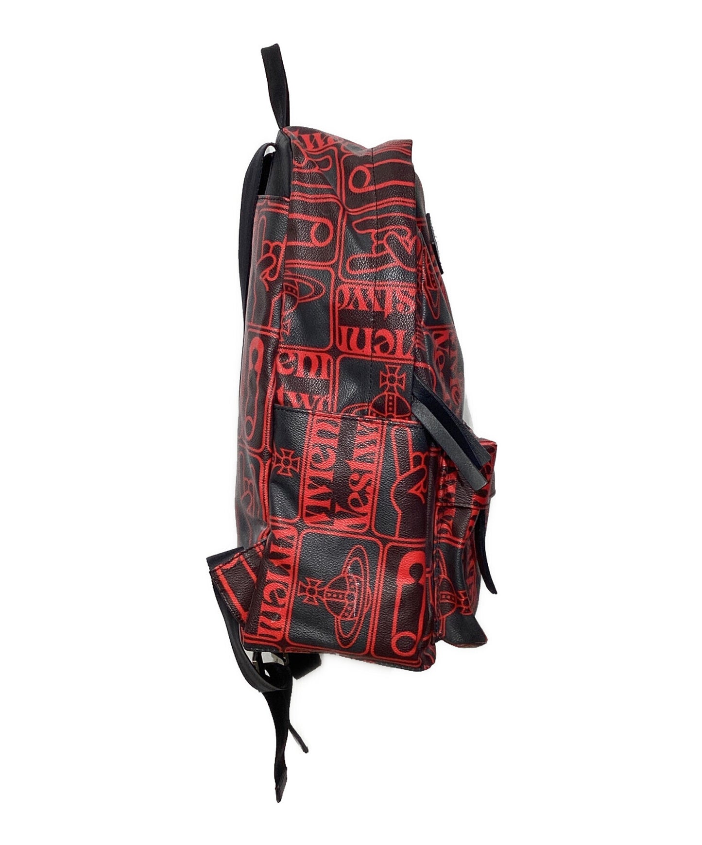 [Pre-owned] Vivienne Westwood PVC Orb Pattern Backpack