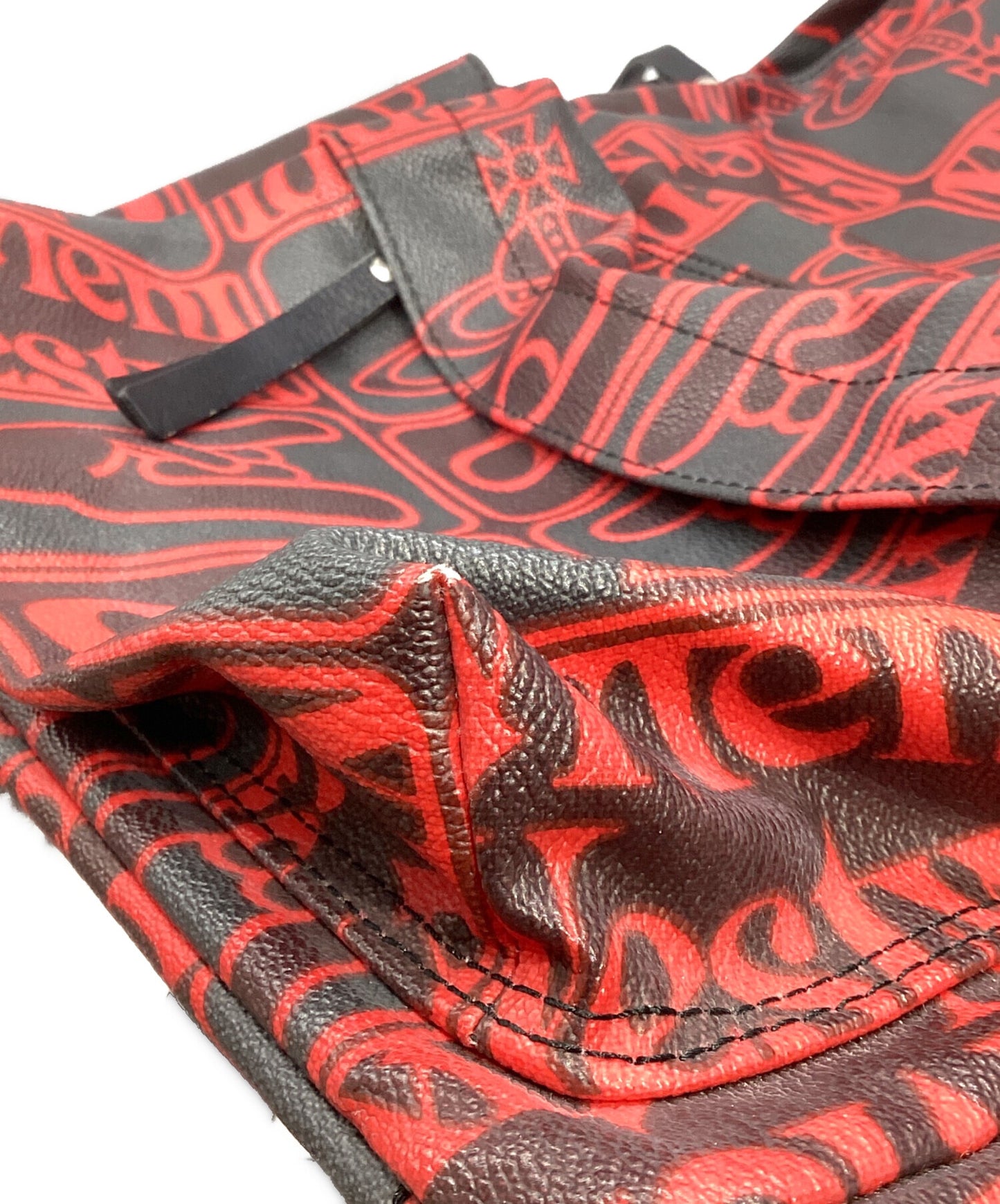 [Pre-owned] Vivienne Westwood PVC Orb Pattern Backpack