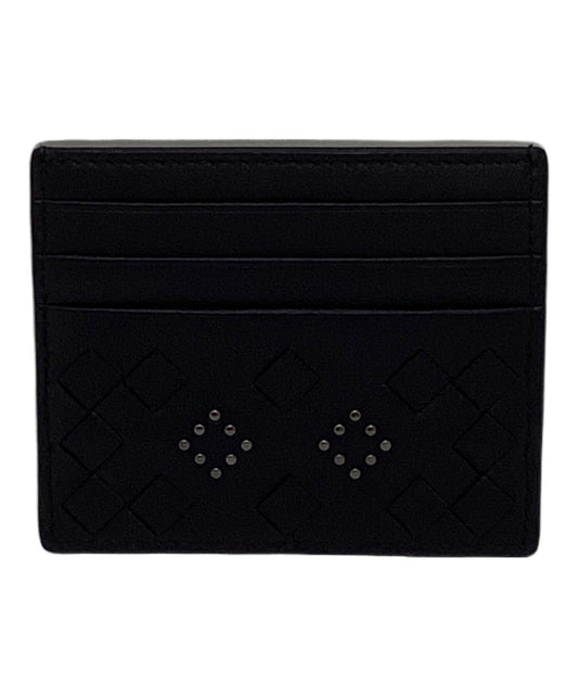 [Pre-owned] BOTTEGA VENETA Studded Intrecciato Card Case 162150 162150