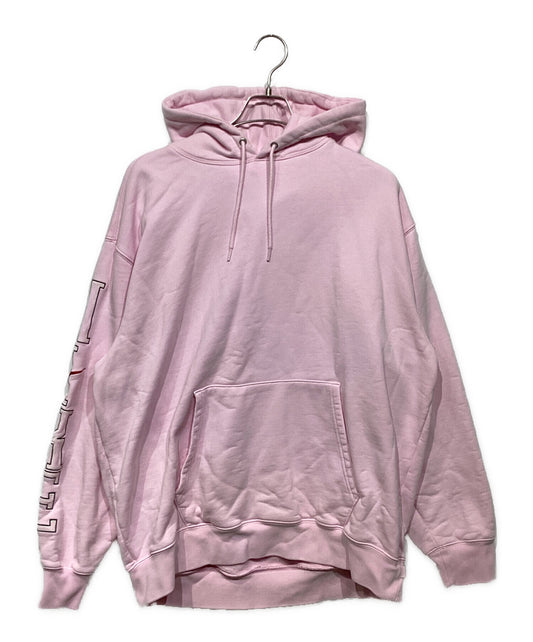 [Pre-owned] SUPREME Hooded Sweatshirt Light Pink FQ0759-663