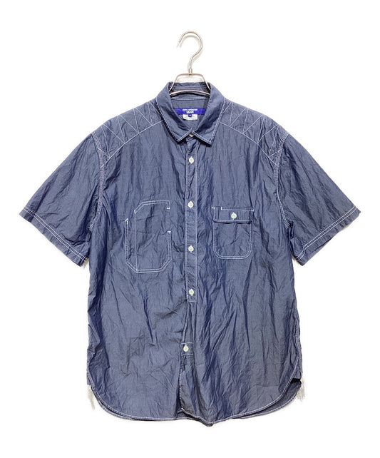 [Pre-owned] COMME des GARCONS JUNYA WATANABE MAN Cotton twill chambray shirt with short sleeves WM-B023