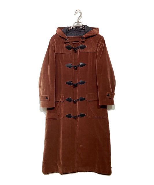 [Pre-owned] COMME des GARCONS HOMME PLUS  AD2001 Psyche Period Velour Long Duffle Coat PC-C002