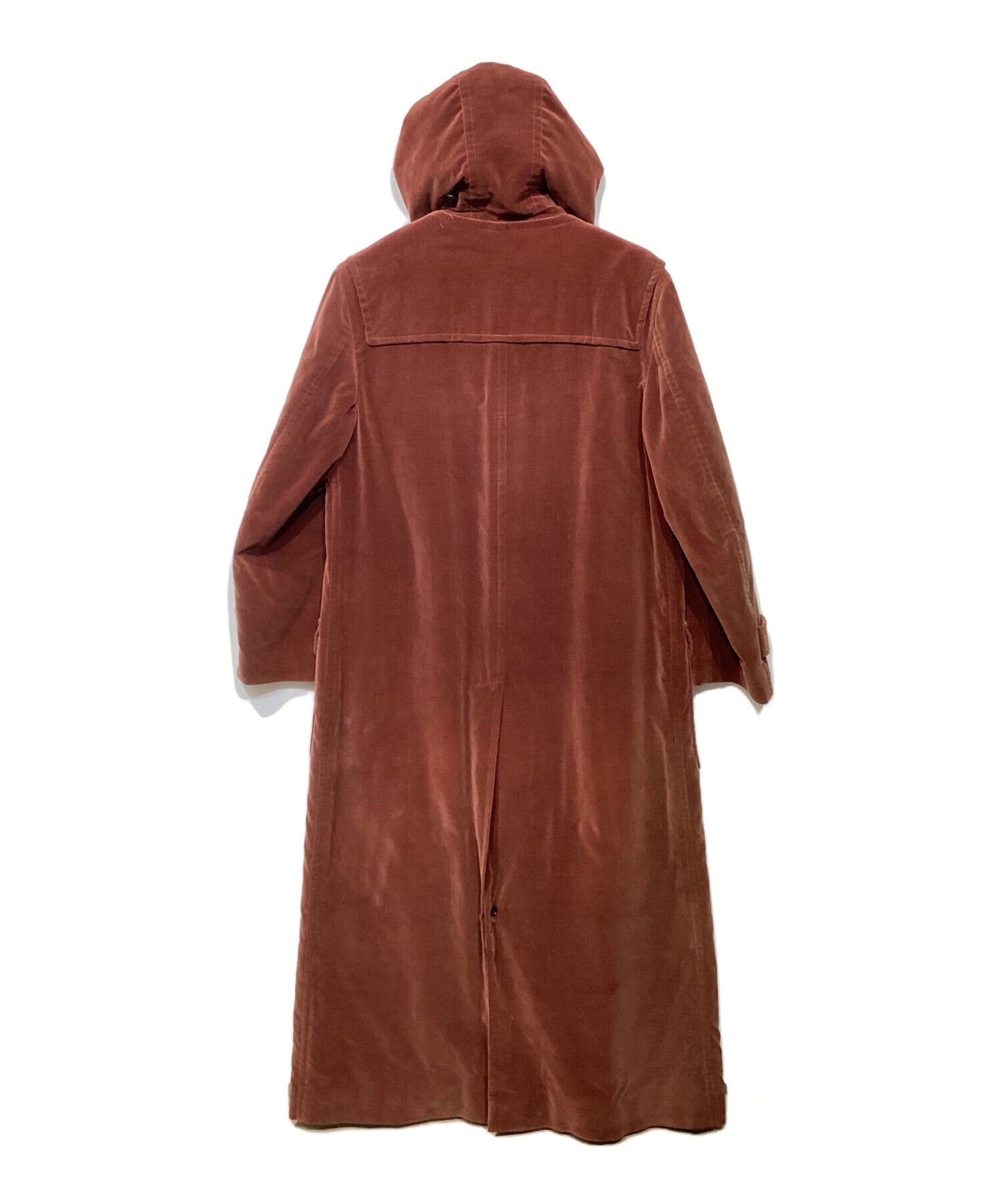 [Pre-owned] COMME des GARCONS HOMME PLUS  AD2001 Psyche Period Velour Long Duffle Coat PC-C002
